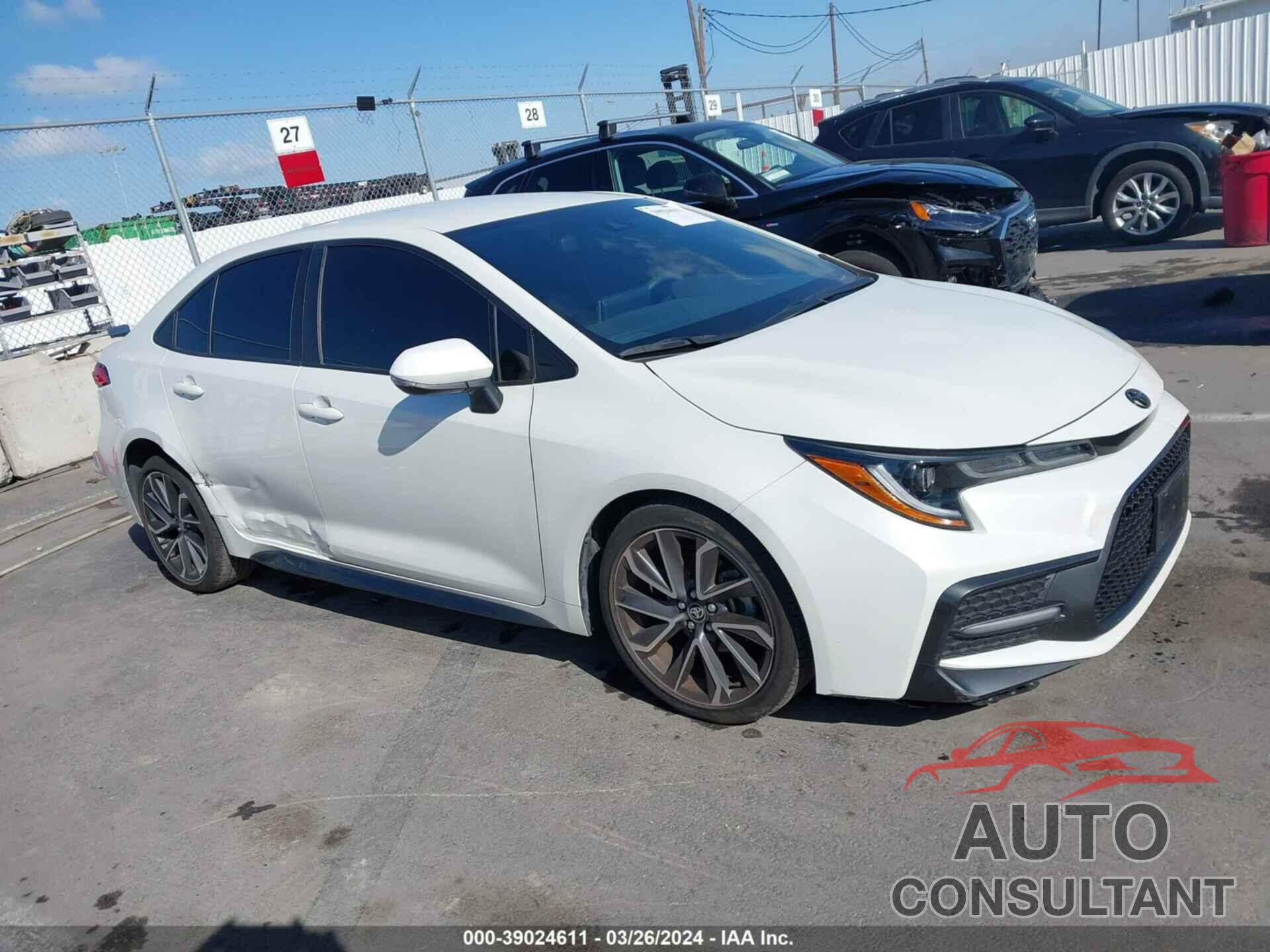 TOYOTA COROLLA 2021 - JTDS4MCE1MJ069372