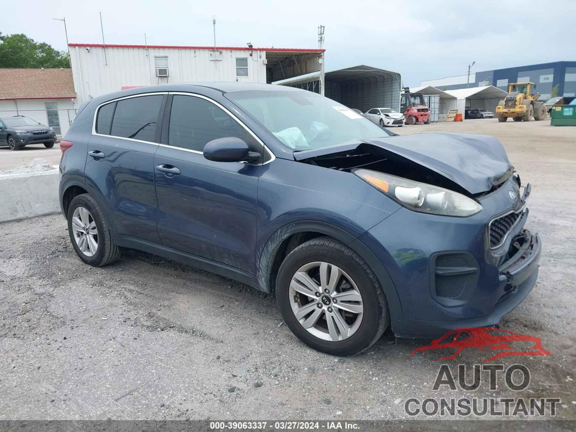 KIA SPORTAGE 2017 - KNDPM3AC9H7101666