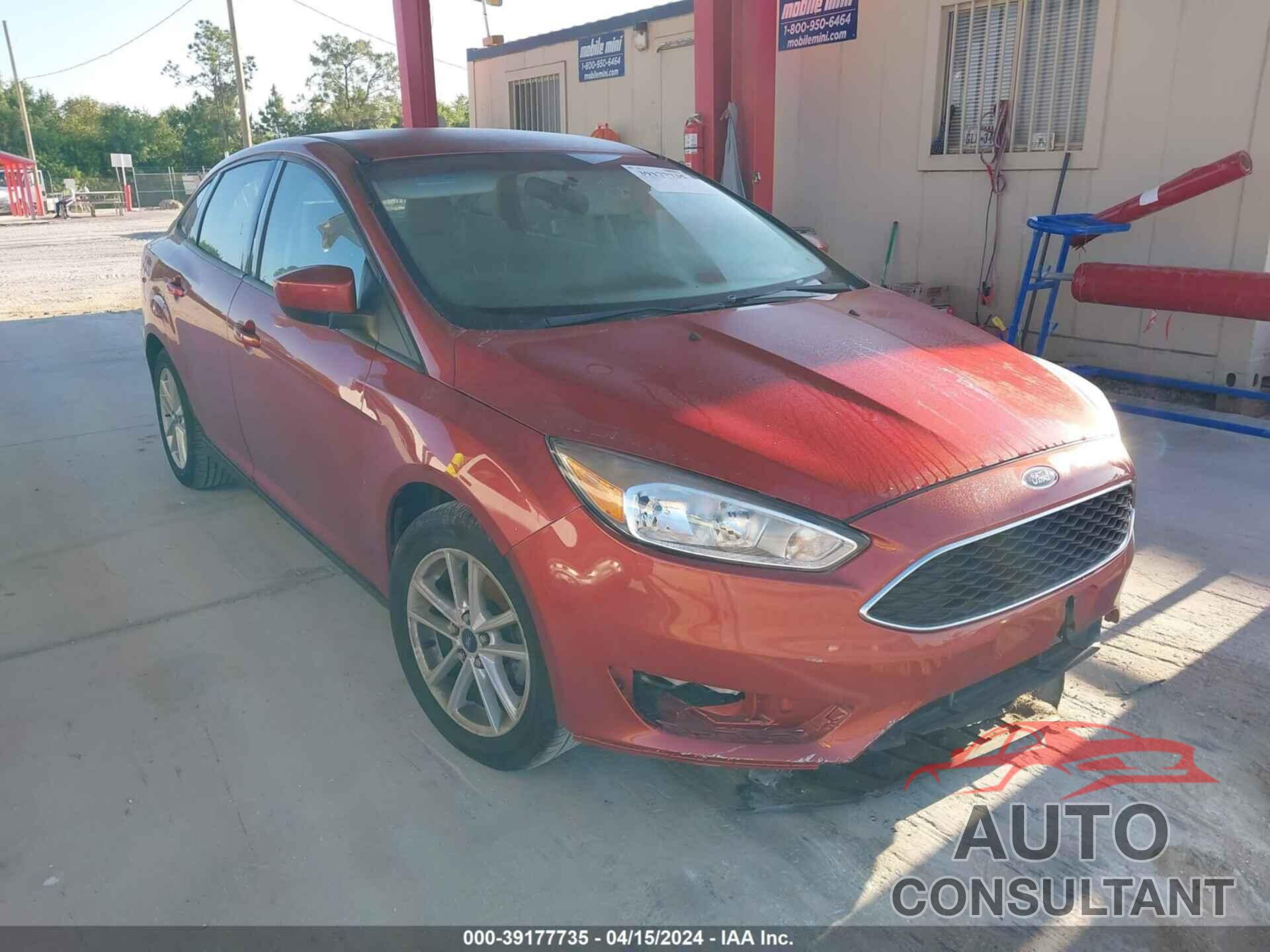 FORD FOCUS 2018 - 1FADP3F22JL307974