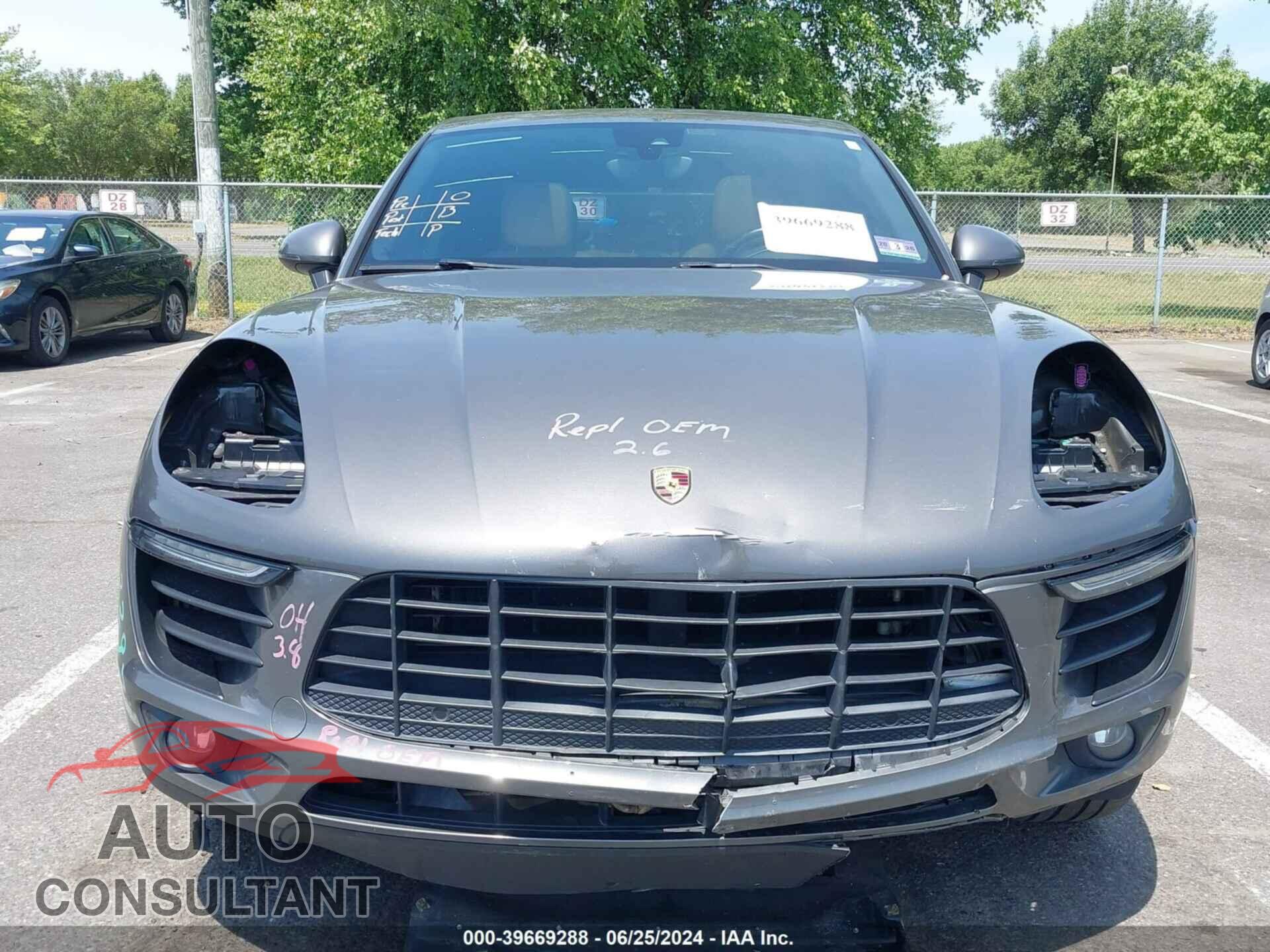 PORSCHE MACAN 2017 - WP1AB2A58HLB18780