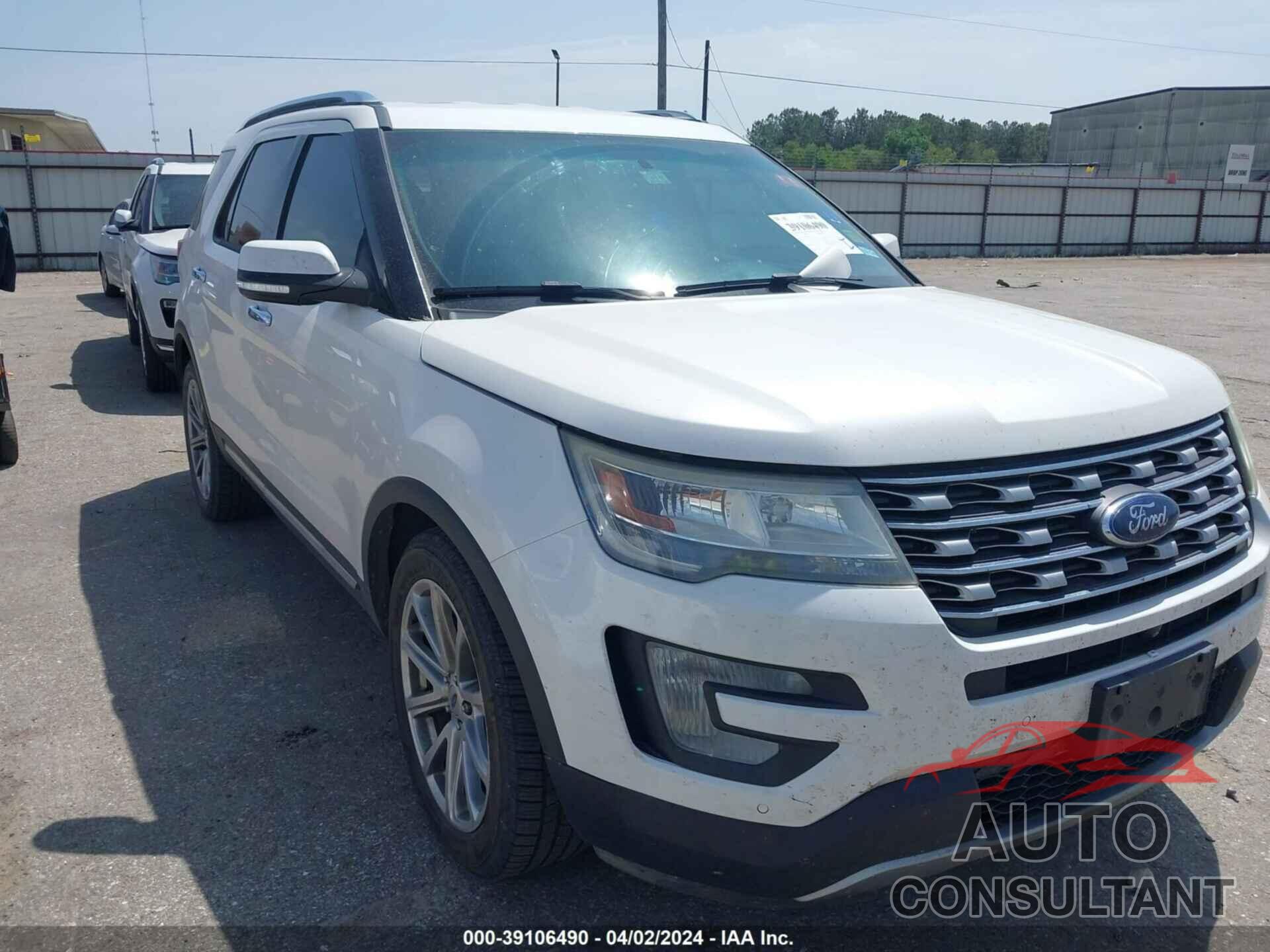 FORD EXPLORER 2016 - 1FM5K7F86GGB71922