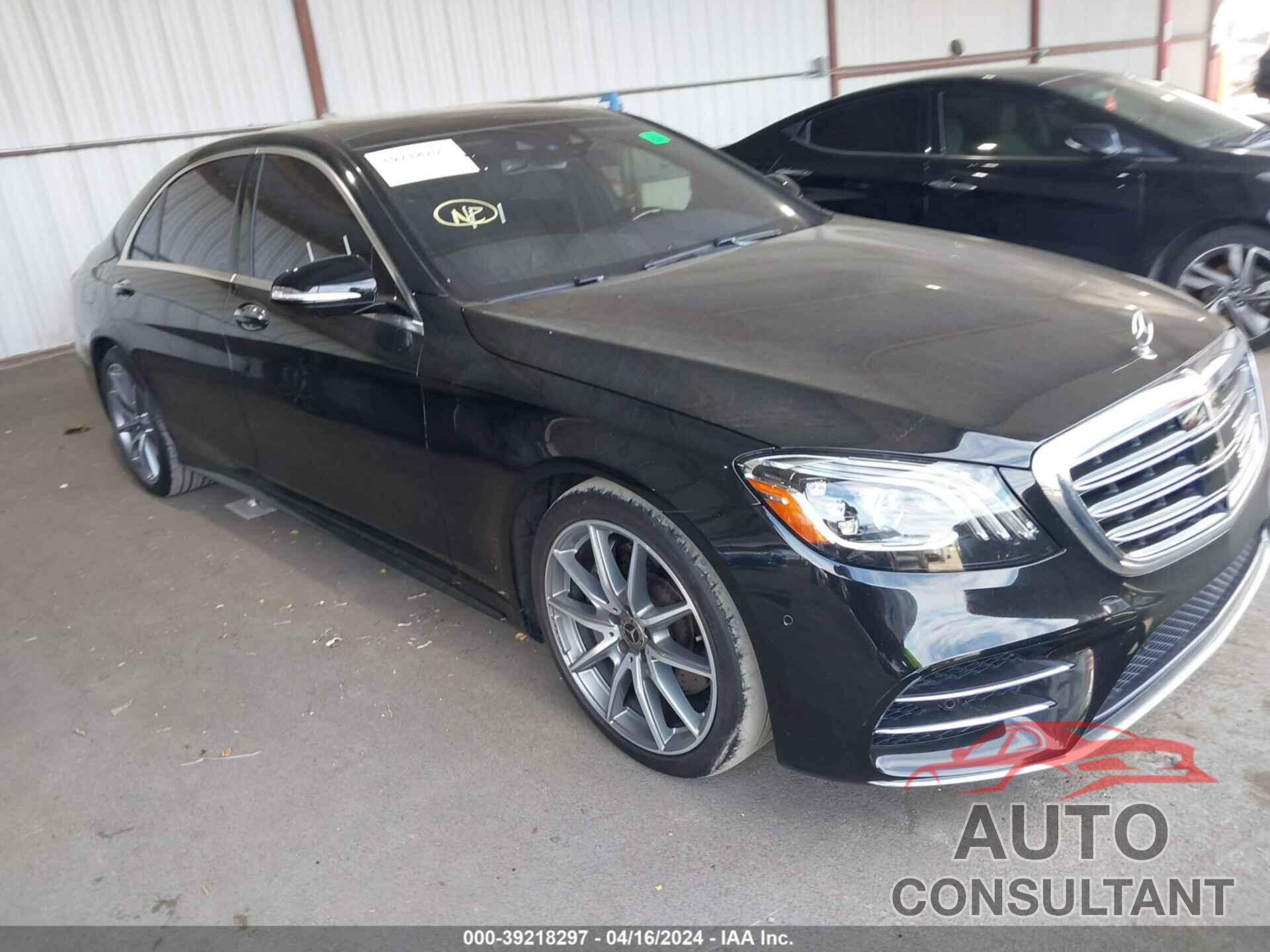 MERCEDES-BENZ S 560 2018 - WDDUG8DB3JA400451