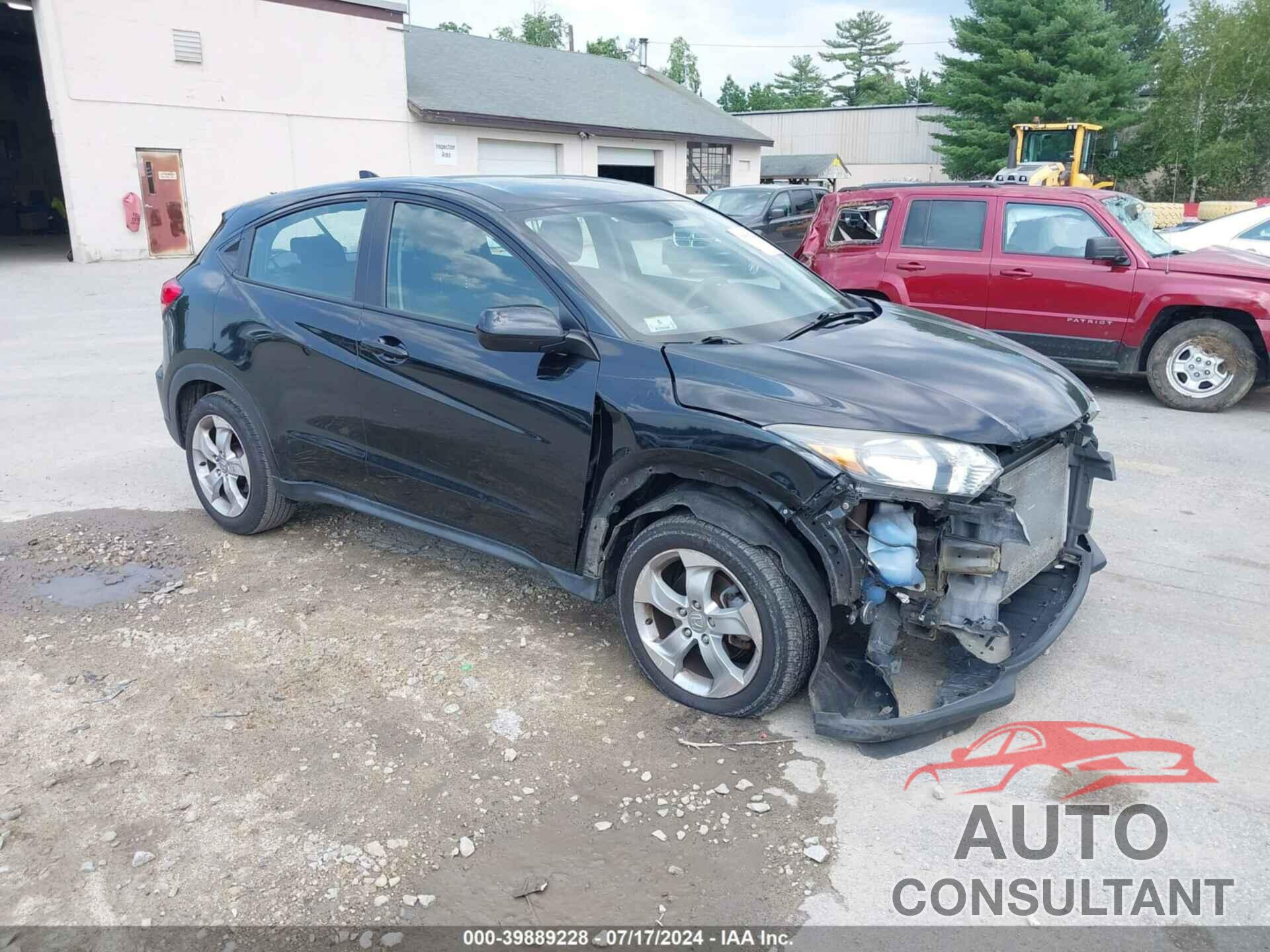 HONDA HR-V 2016 - 3CZRU6H30GM708943