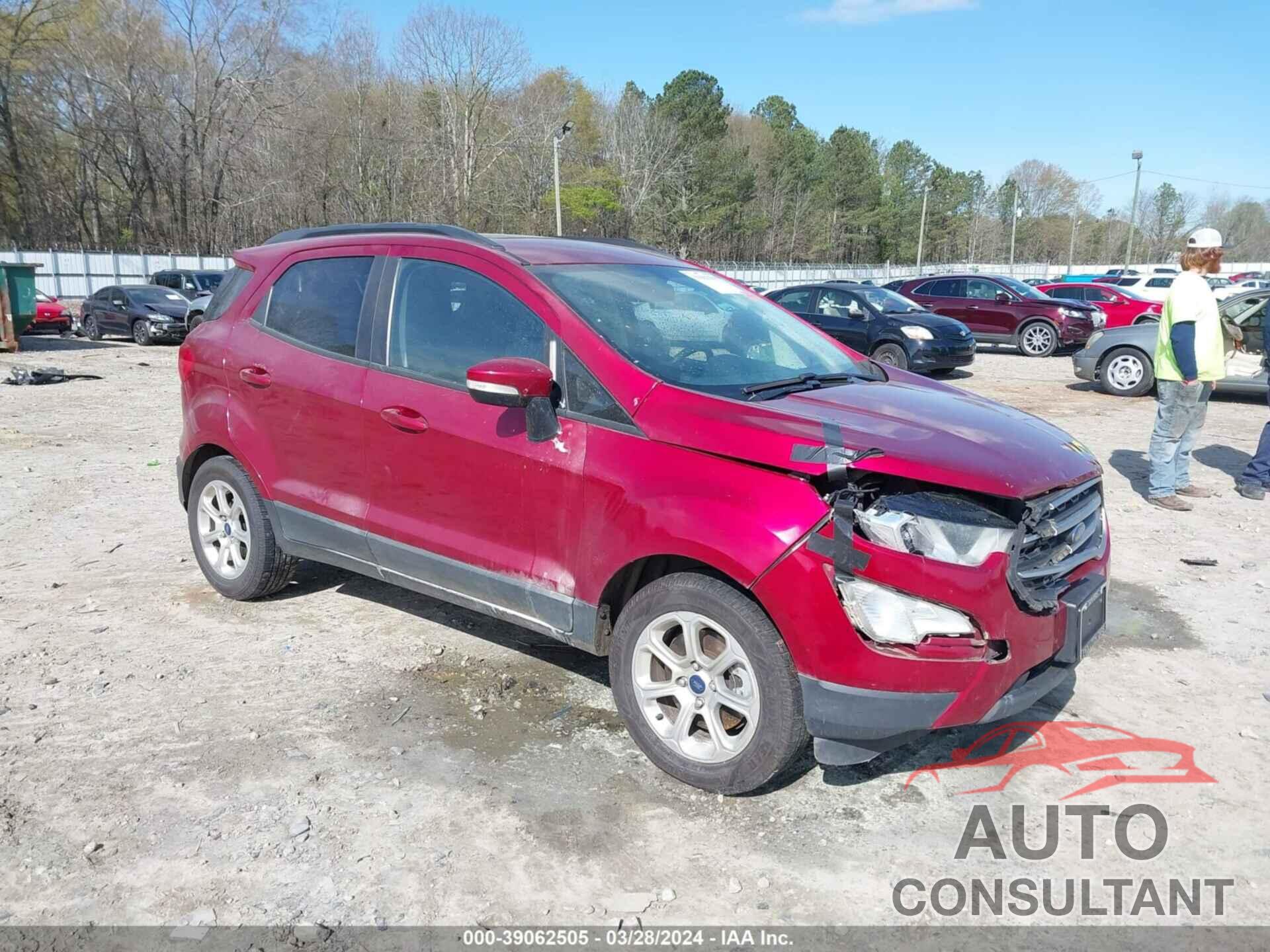 FORD ECOSPORT 2019 - MAJ3S2GE7KC266188