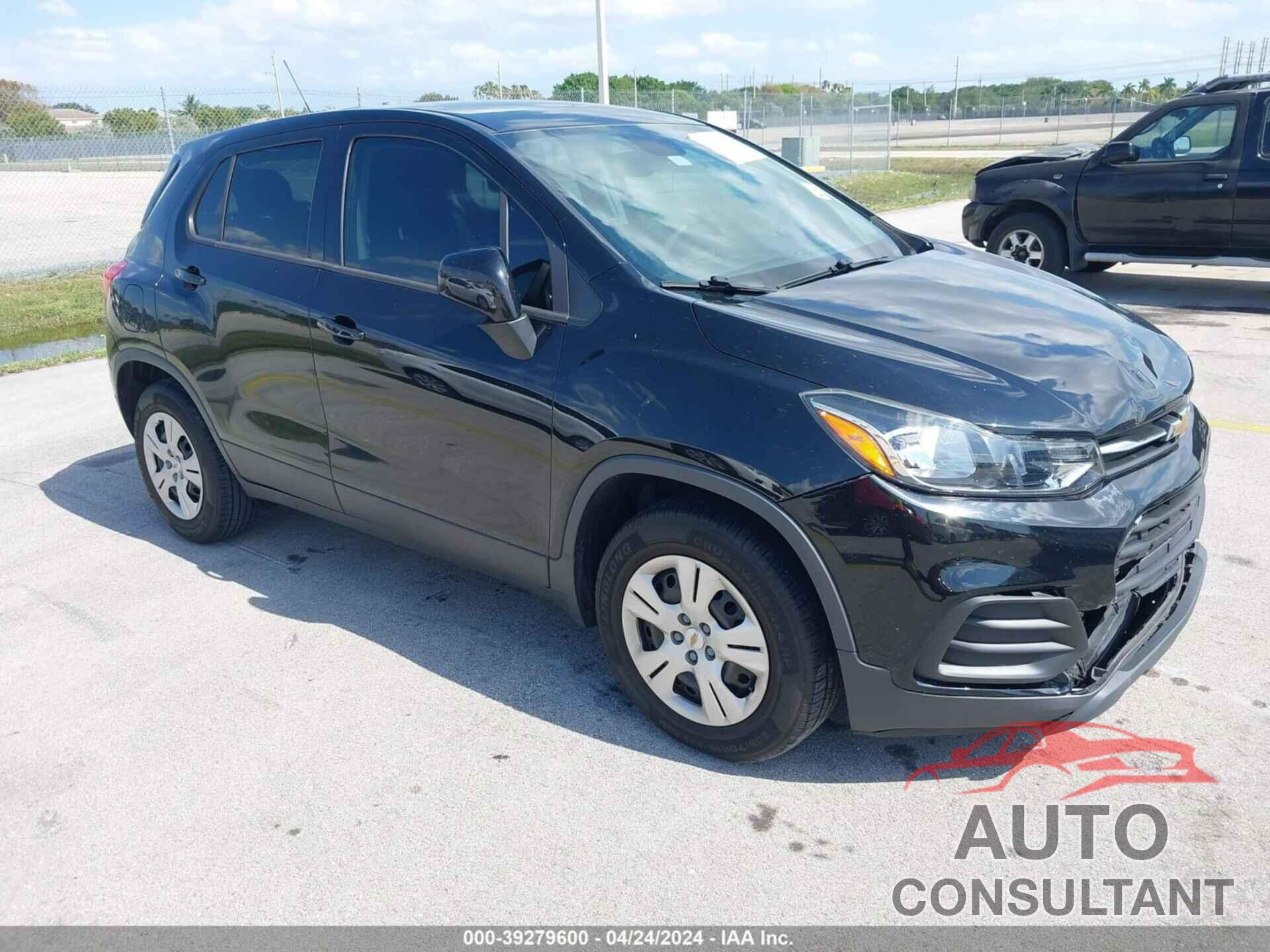 CHEVROLET TRAX 2019 - 3GNCJKSB7KL141309