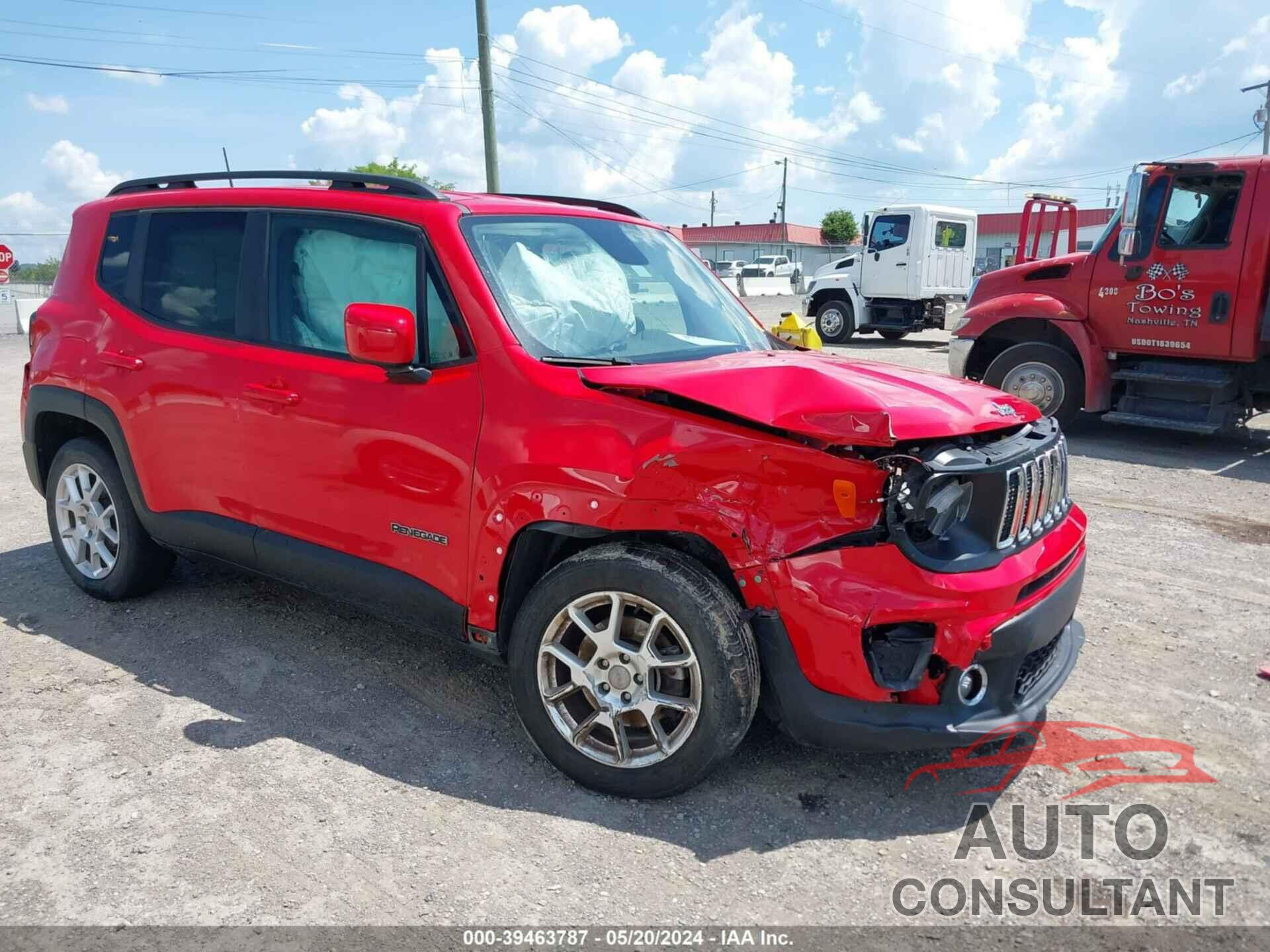 JEEP RENEGADE 2019 - ZACNJABB4KPK87487