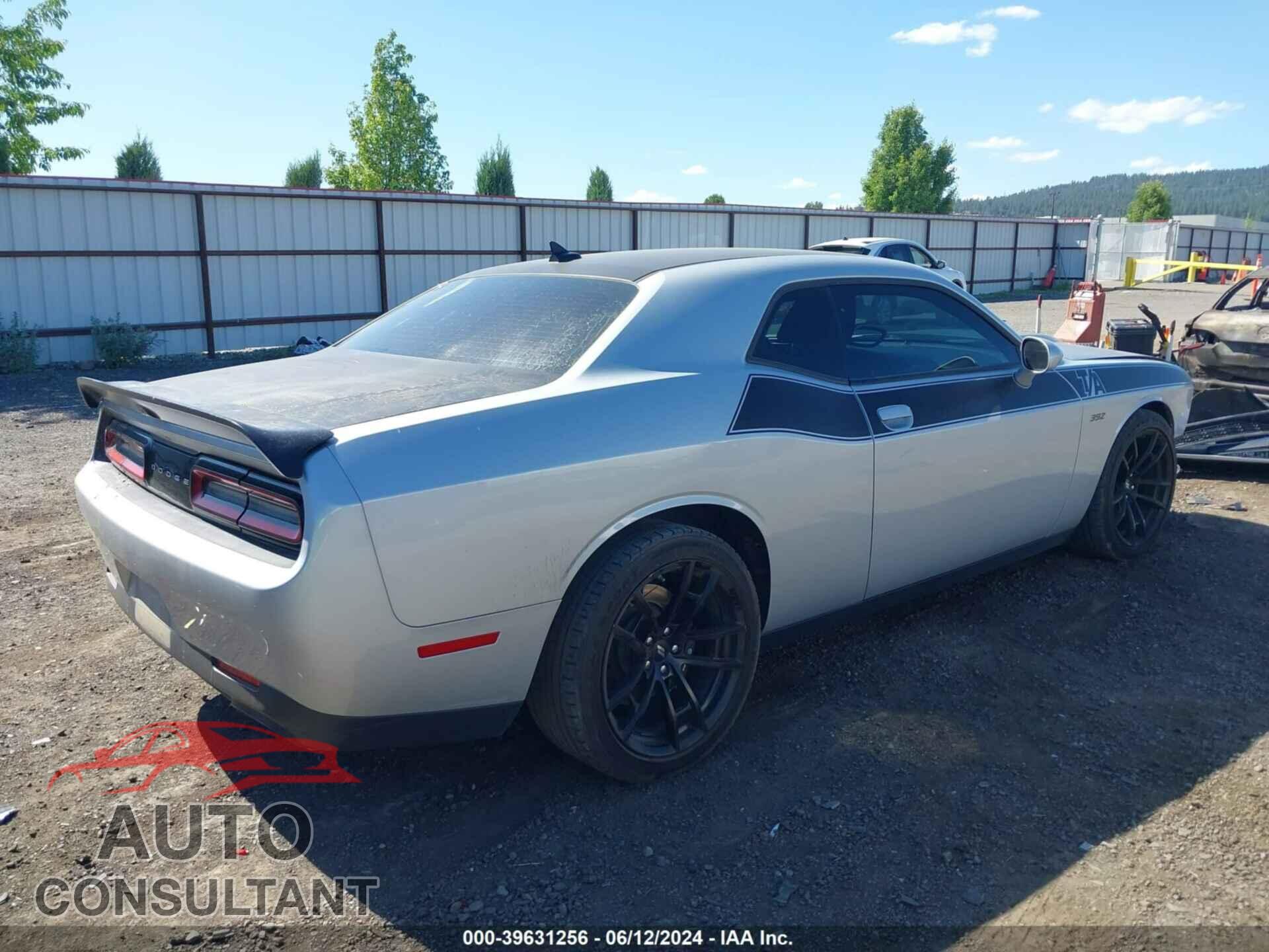 DODGE CHALLENGER 2019 - 2C3CDZFJ2KH626108