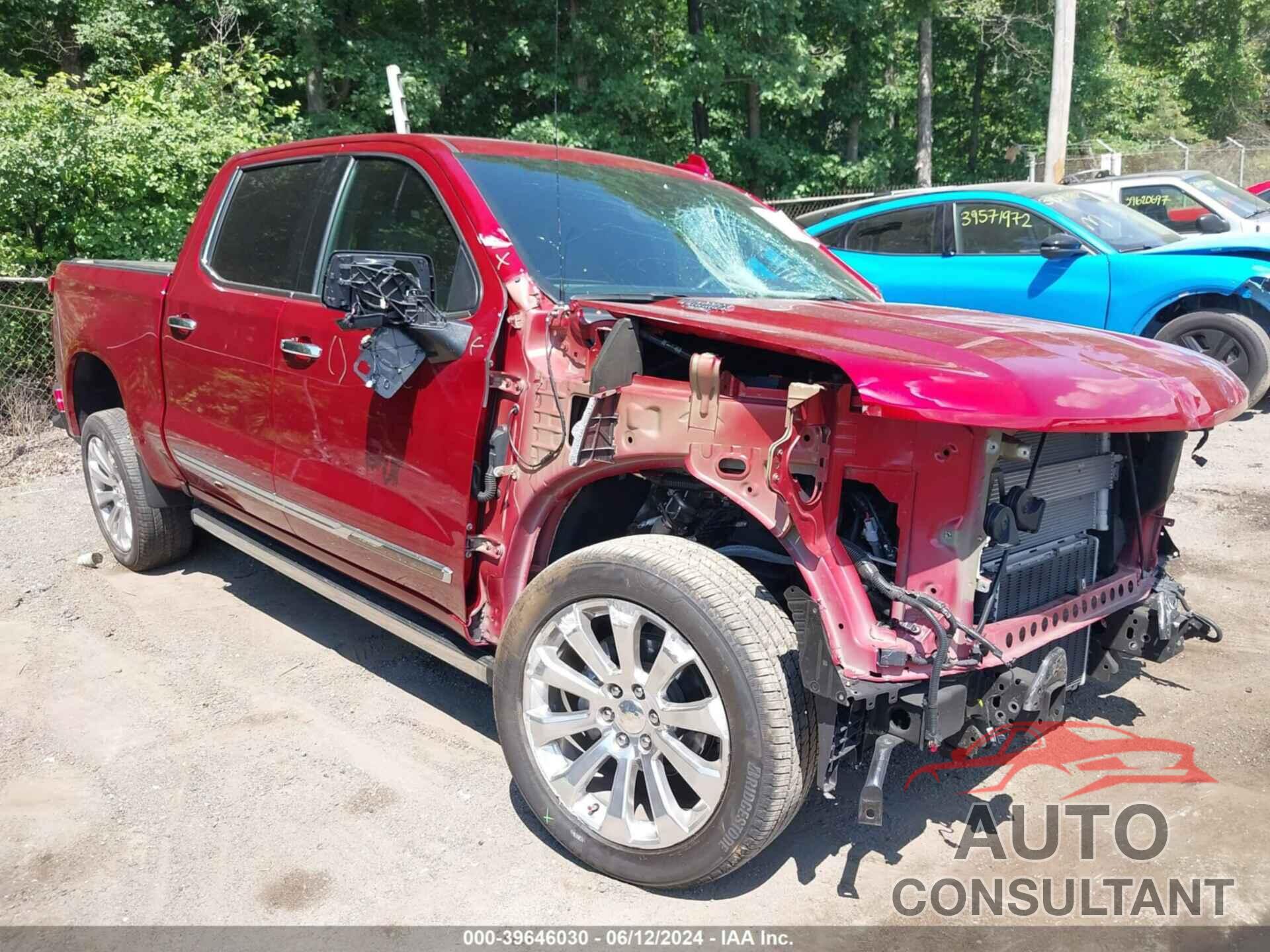 CHEVROLET SILVERADO 1500 2022 - 3GCUDJET9NG516052