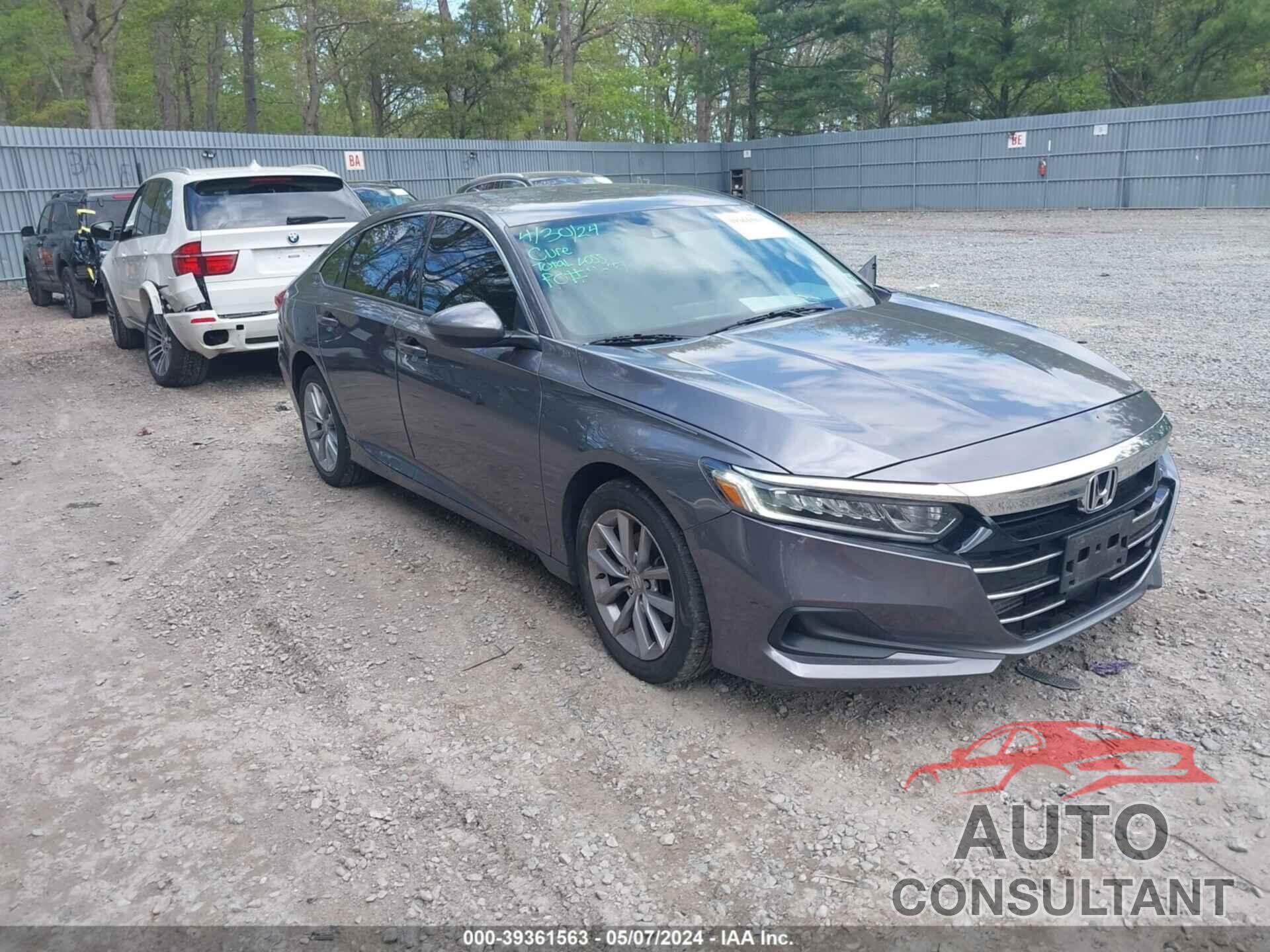 HONDA ACCORD 2021 - 1HGCV1F13MA063227