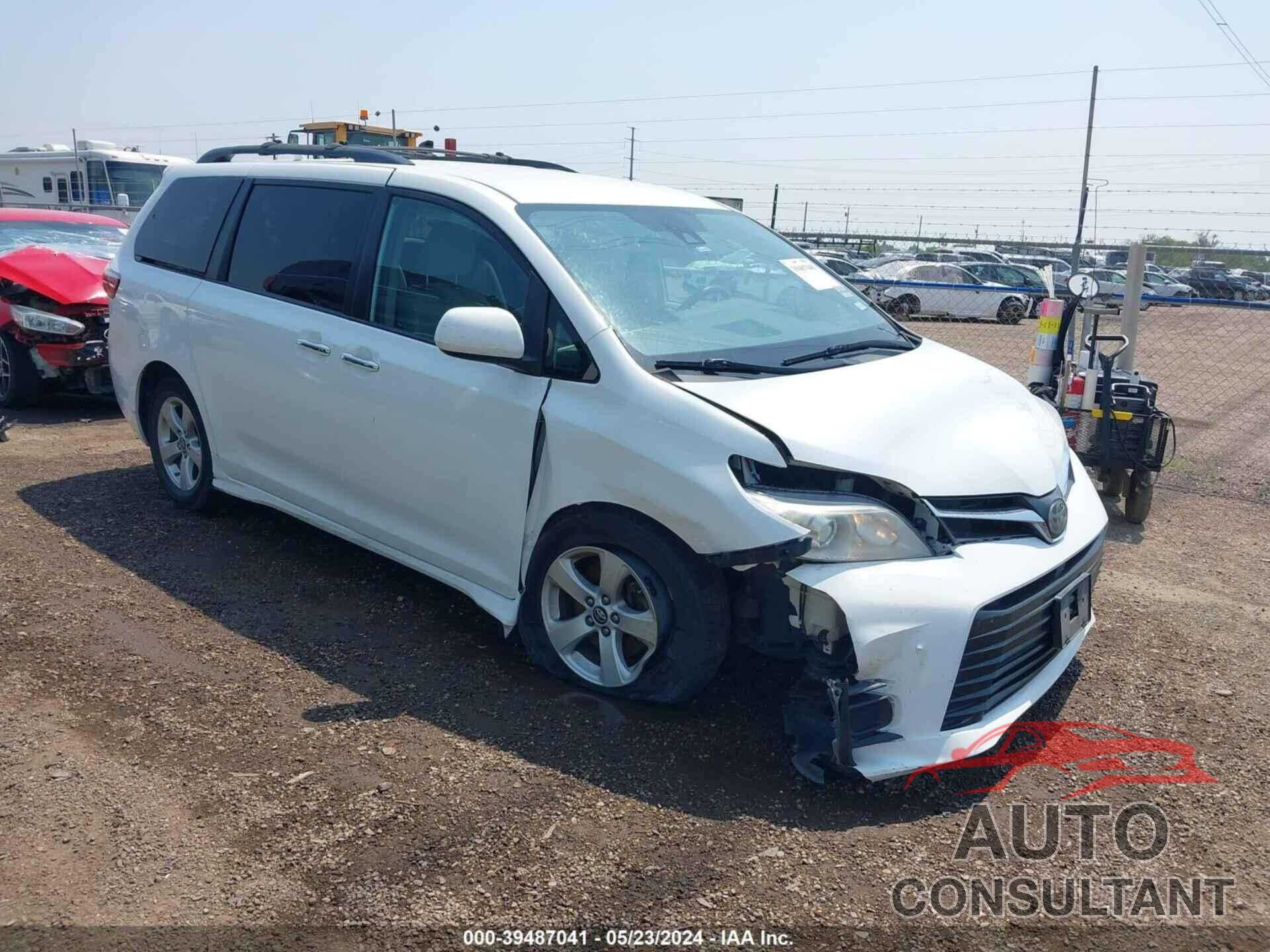 TOYOTA SIENNA 2019 - 5TDKZ3DC0KS968958