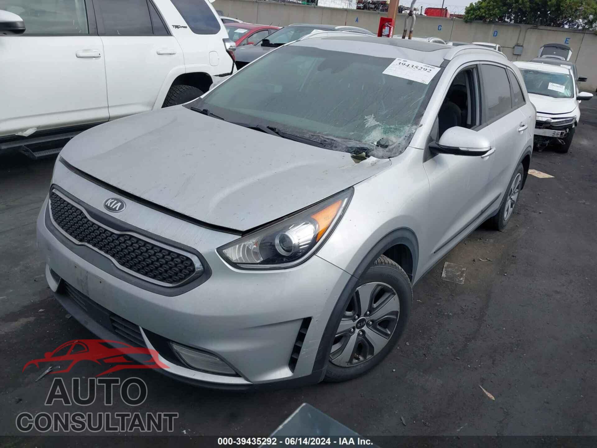 KIA NIRO 2017 - KNDCC3LC7H5078852