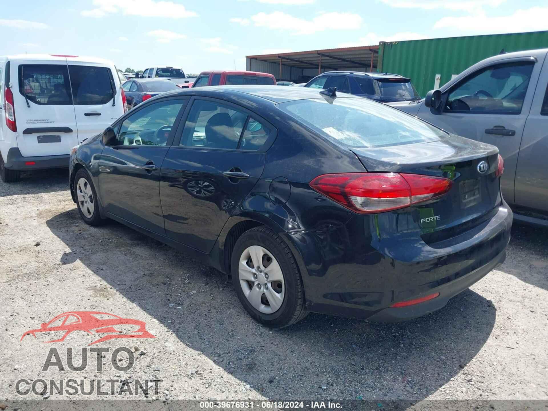 KIA FORTE 2017 - 3KPFL4A74HE045384