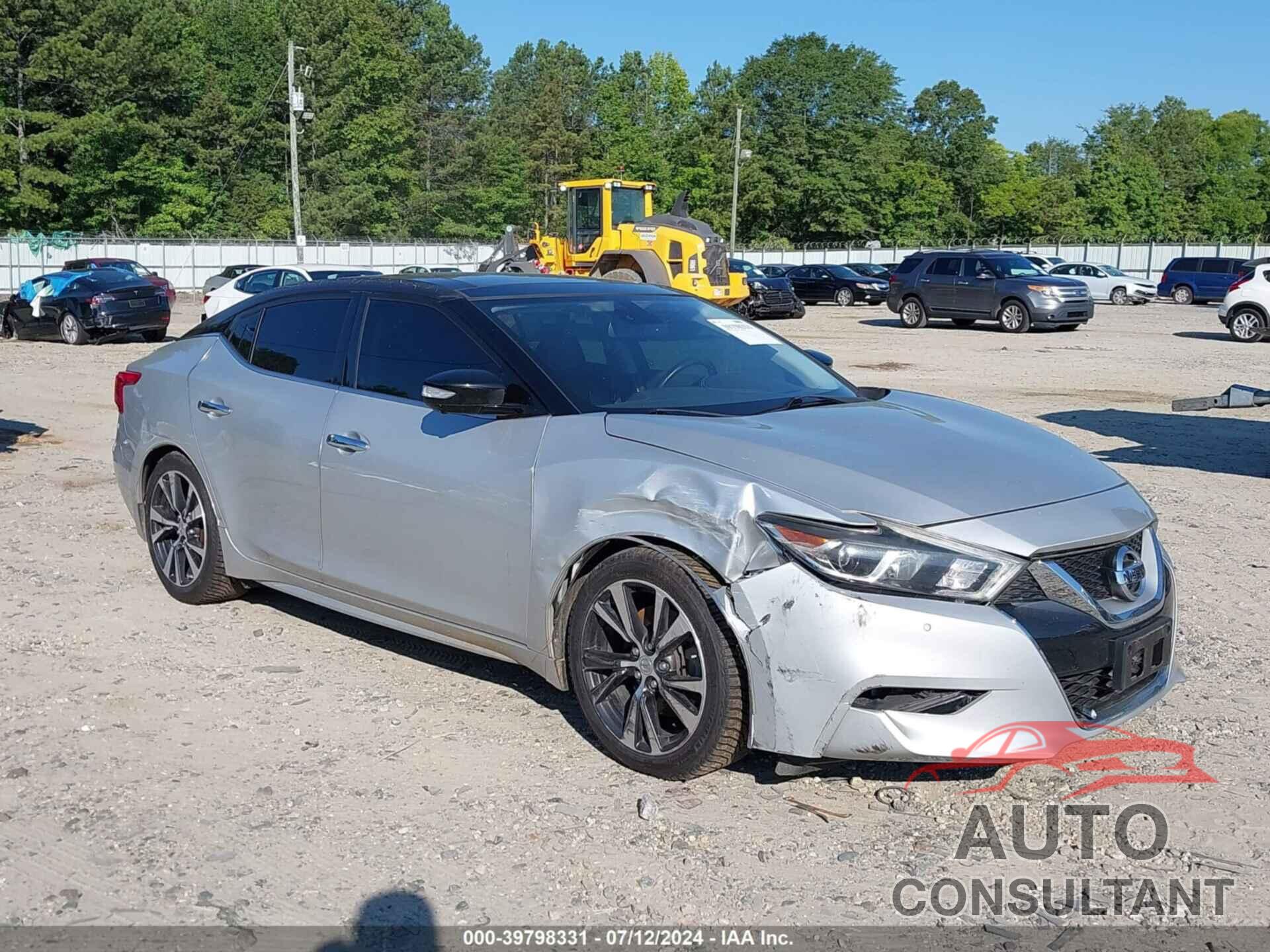 NISSAN MAXIMA 2017 - 1N4AA6AP3HC434588