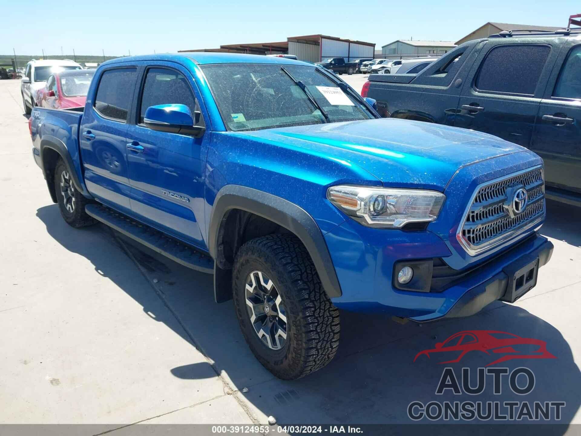 TOYOTA TACOMA 2017 - 5TFCZ5AN2HX101599