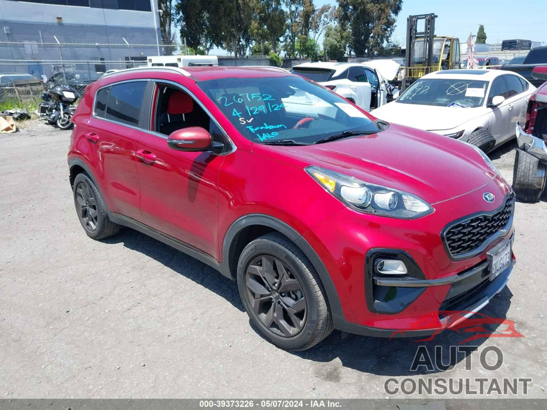 KIA SPORTAGE 2020 - KNDP63AC5L7685213