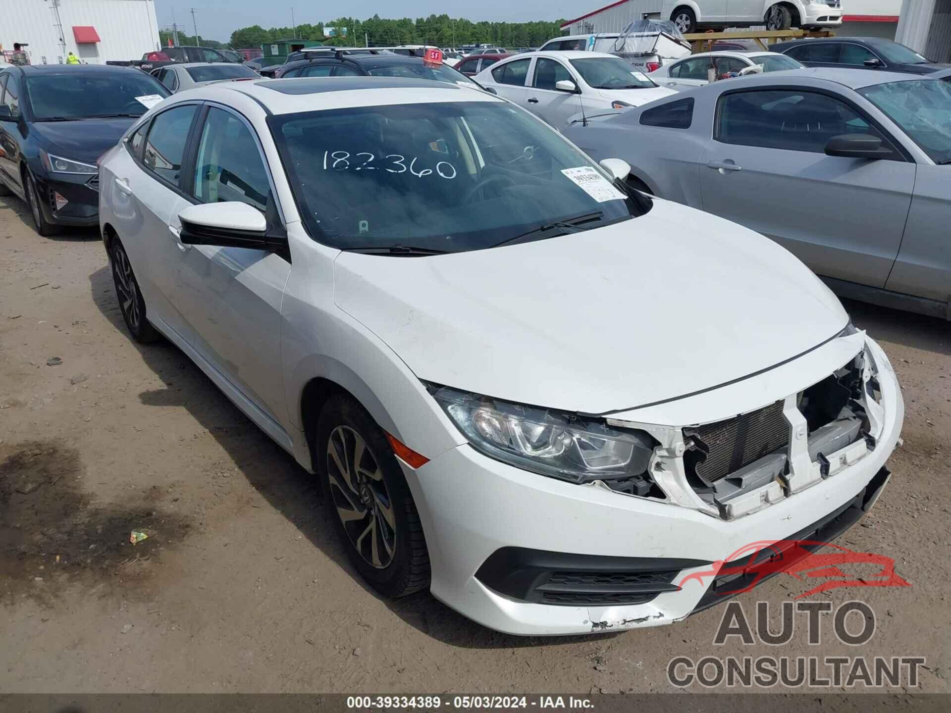 HONDA CIVIC 2017 - 19XFC2F79HE058144