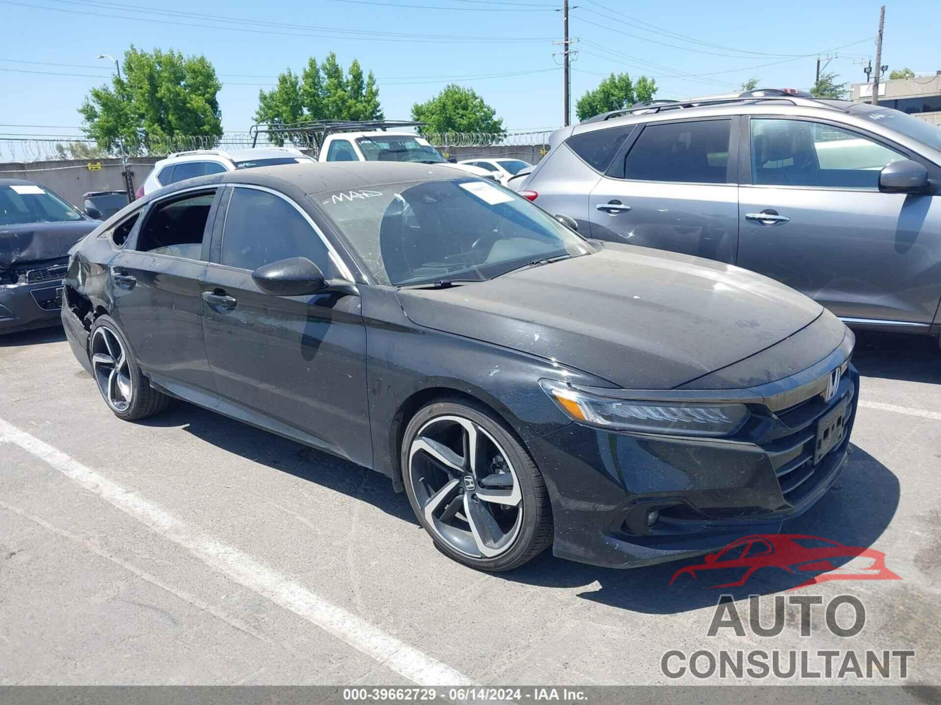 HONDA ACCORD 2021 - 1HGCV1F42MA123881