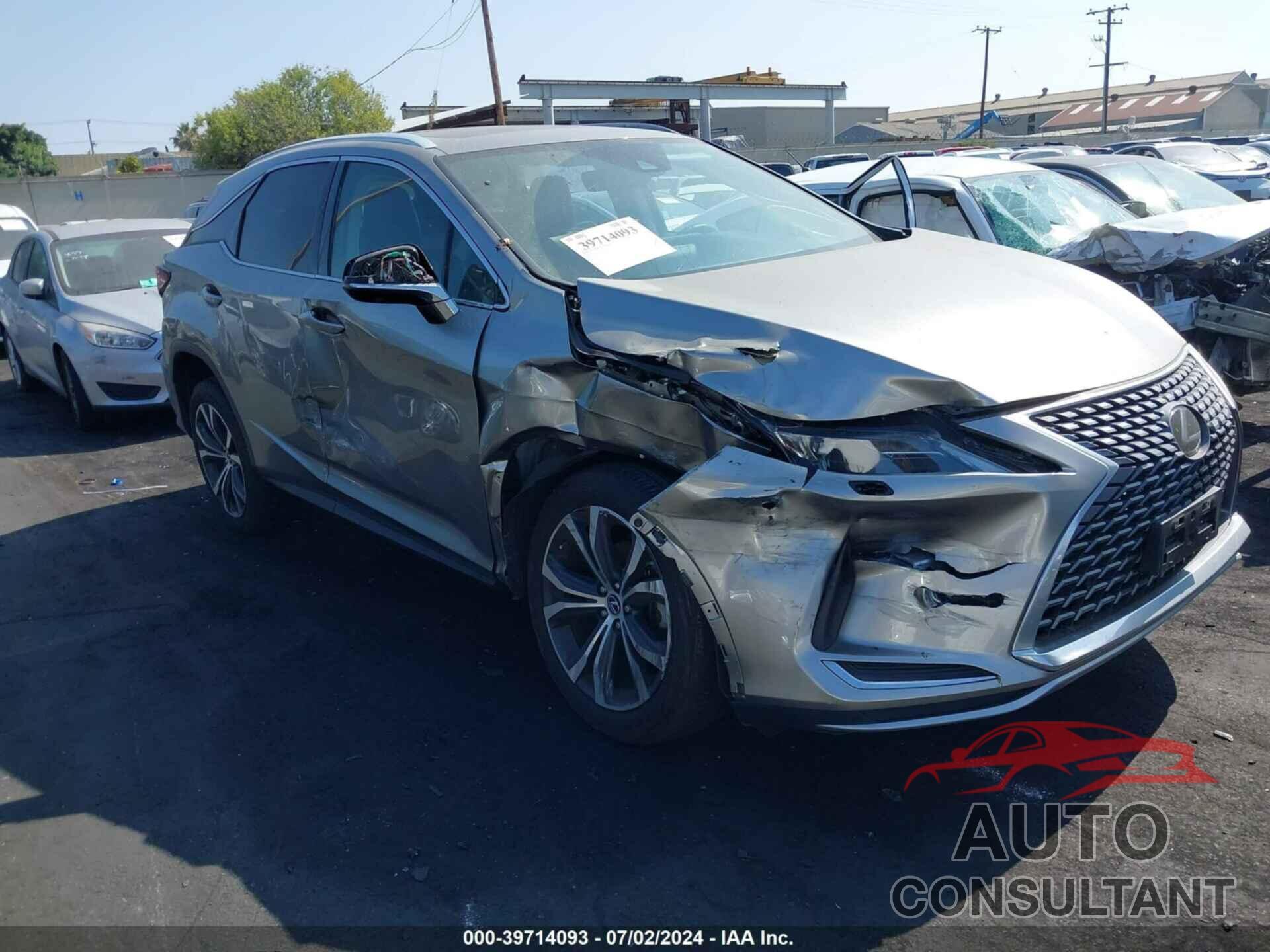 LEXUS RX 350 2022 - 2T2HZMAA5NC260152