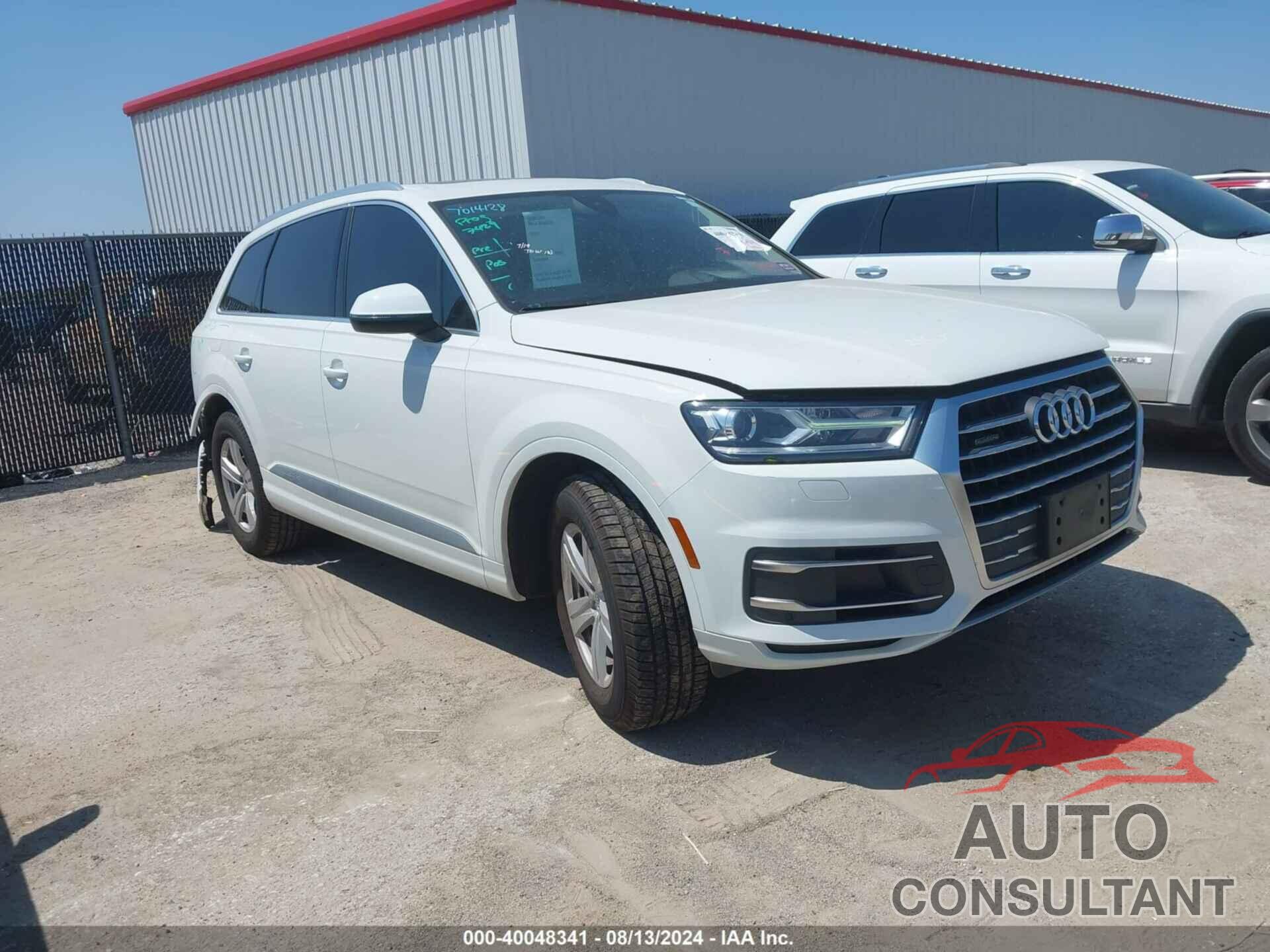 AUDI Q7 2019 - WA1AHAF7XKD036260