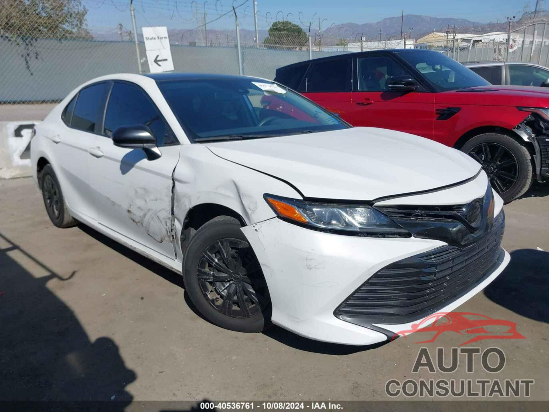 TOYOTA CAMRY HYBRID 2019 - 4T1B31HK1KU510408