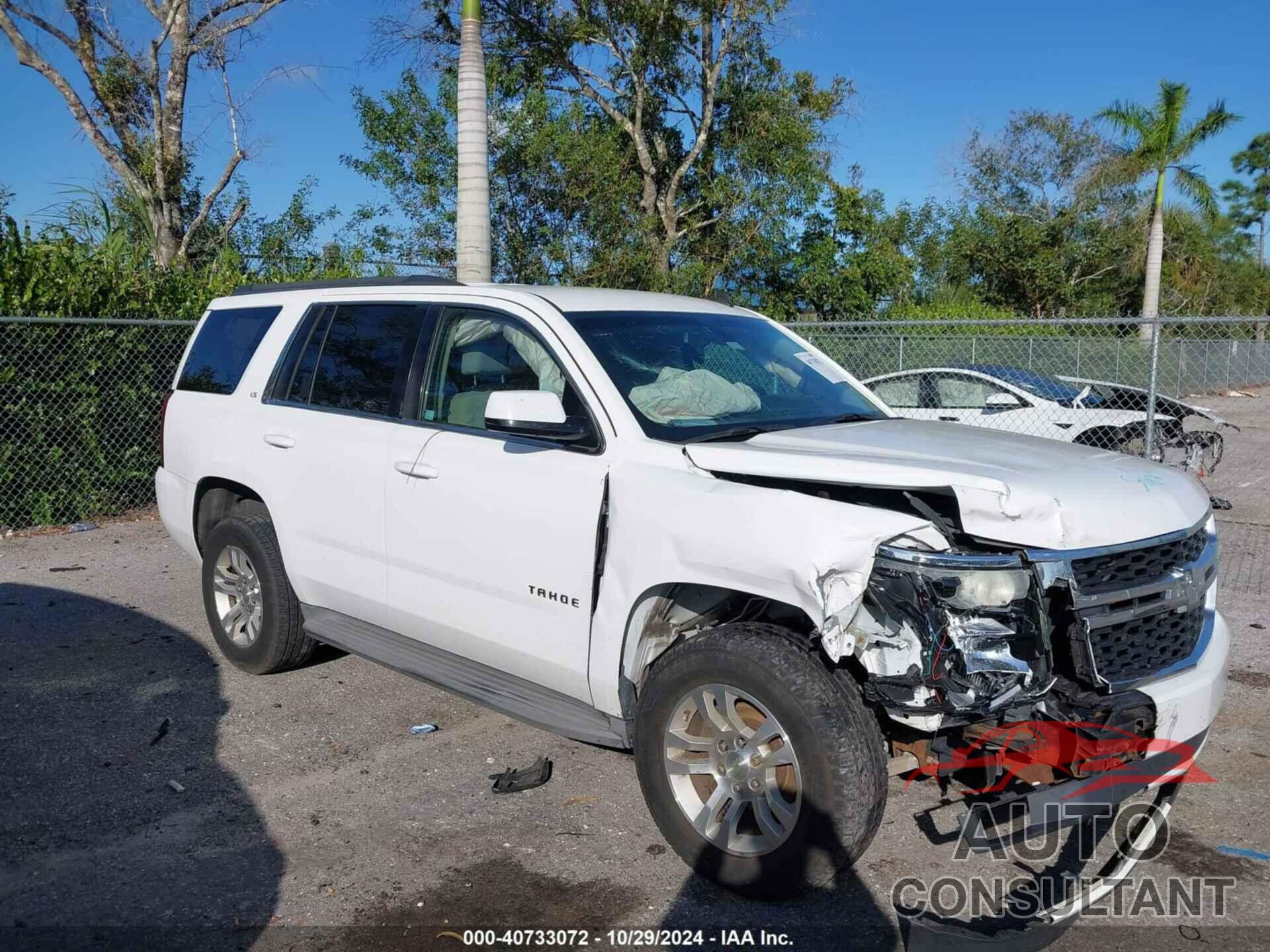 CHEVROLET TAHOE 2015 - 1GNSCAKC7FR143097