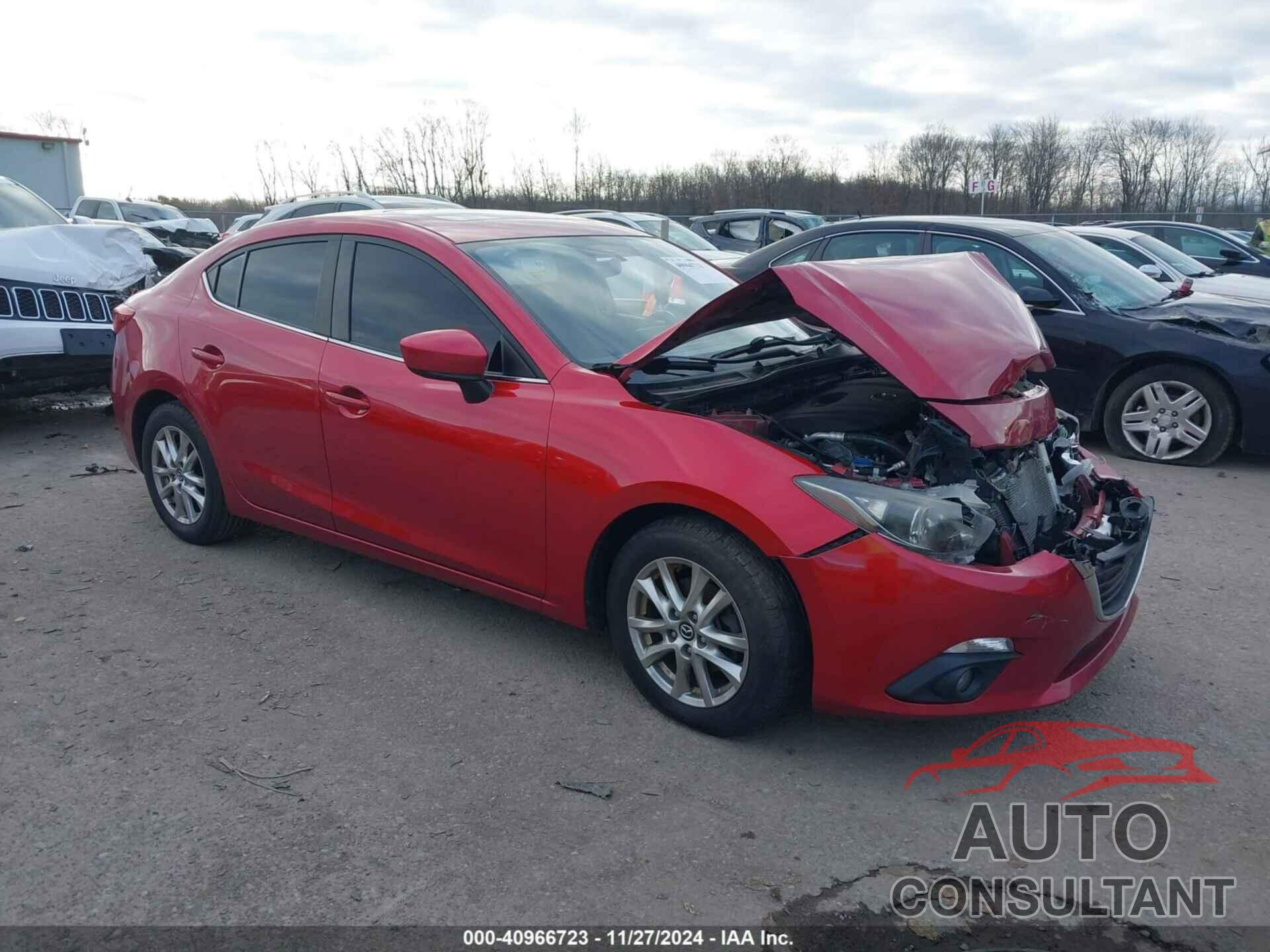 MAZDA MAZDA3 2015 - JM1BM1V74F1225078