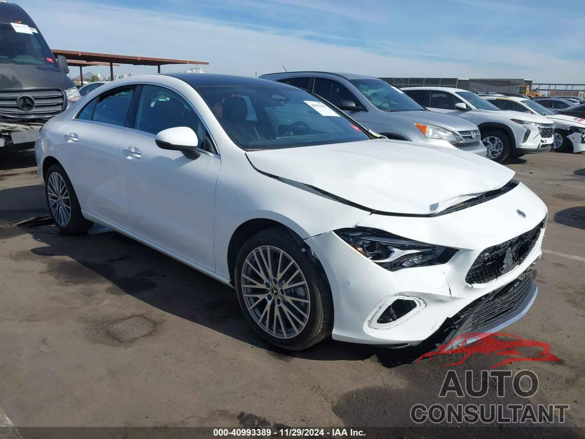 MERCEDES-BENZ CLA 250 COUPE 2024 - W1K5J4GB8RN454617