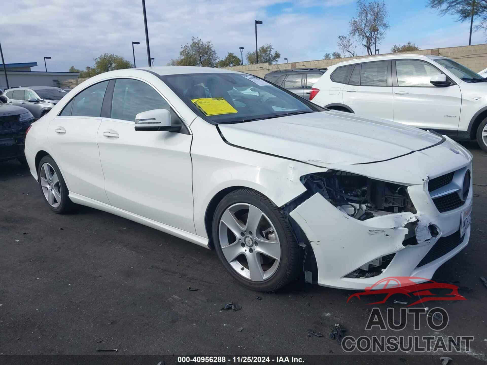 MERCEDES-BENZ CLA 250 2015 - WDDSJ4EB6FN270777