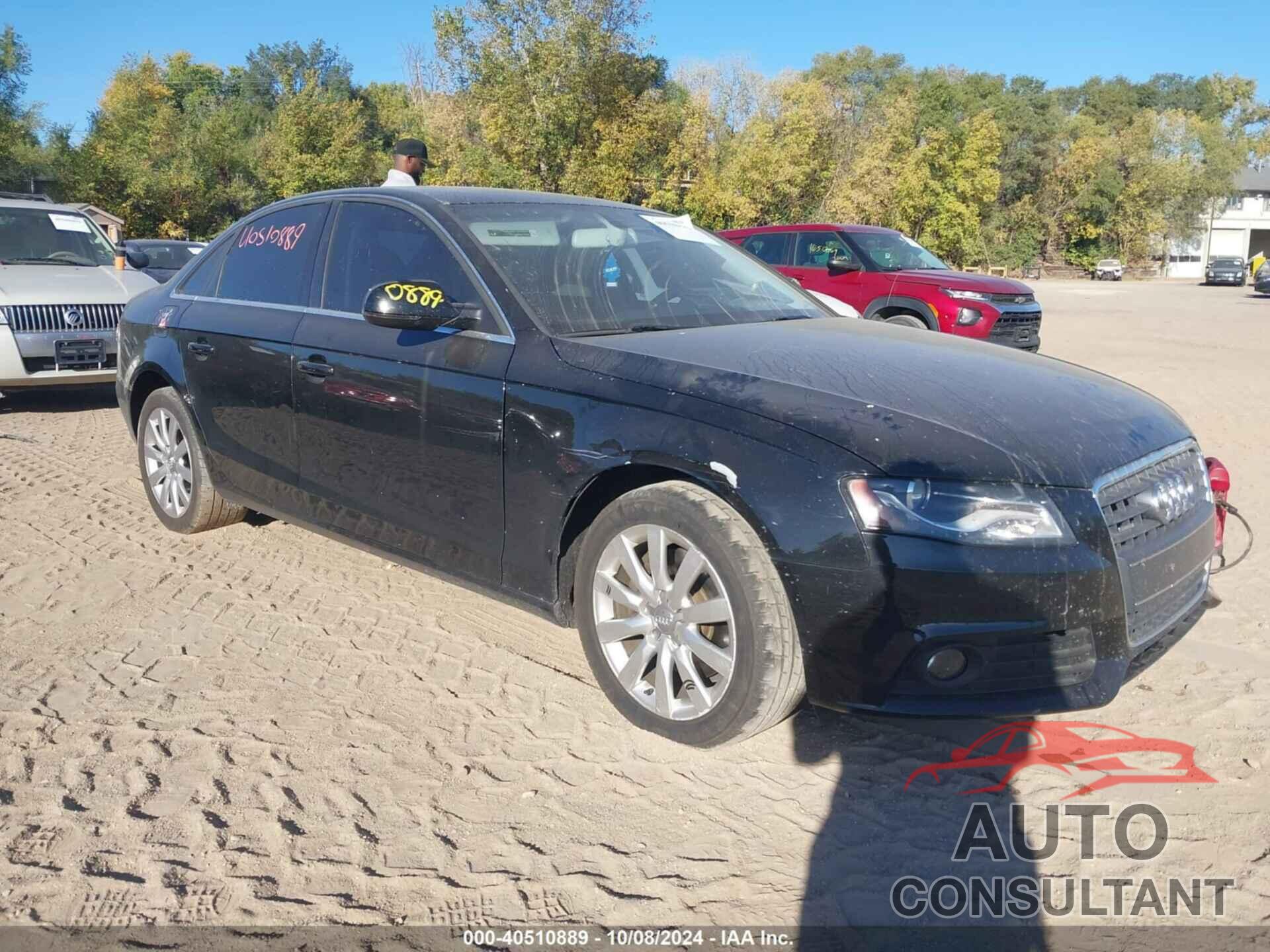 AUDI A4 2010 - WAUFFAFL8AN046094