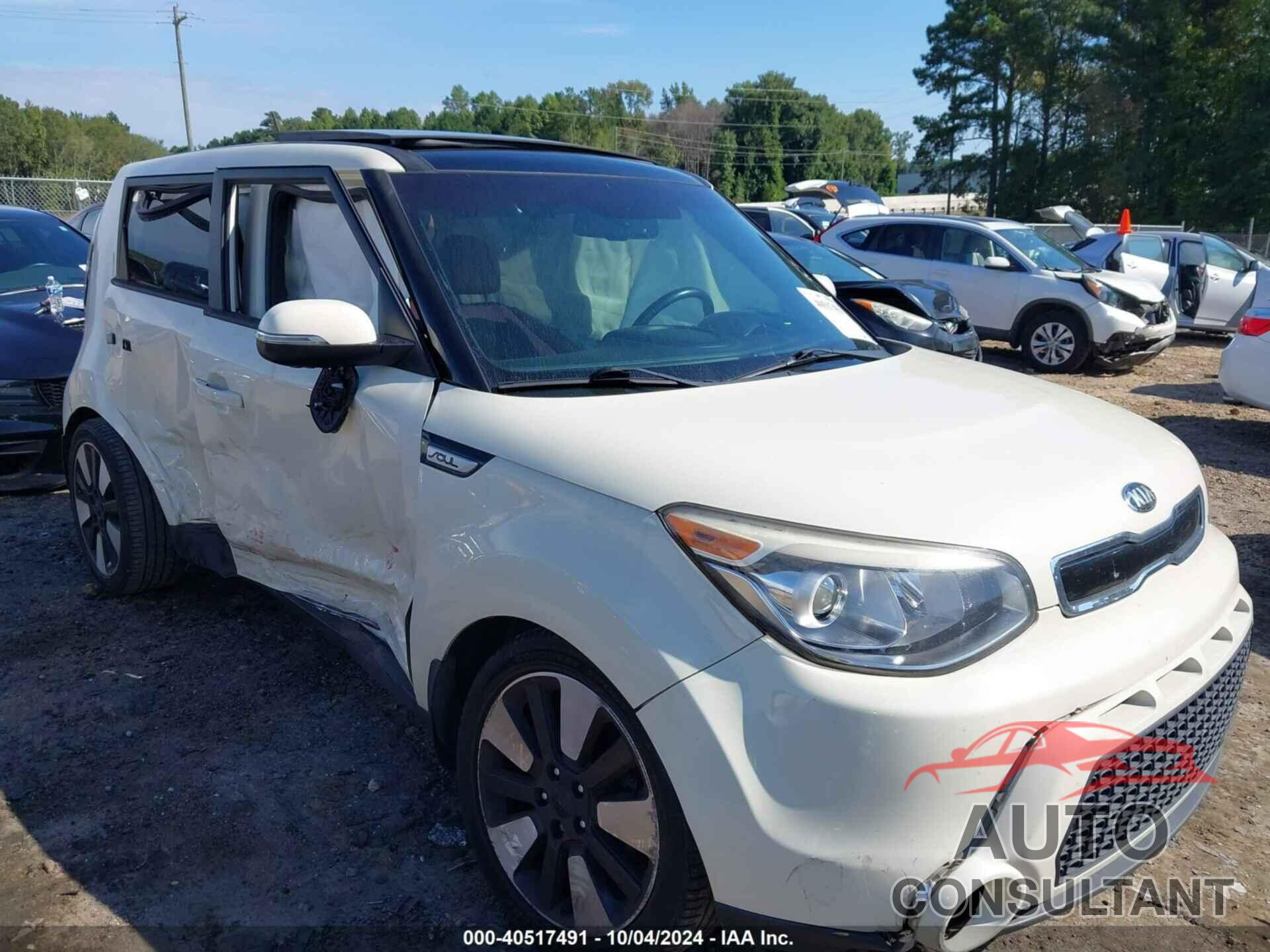 KIA SOUL 2015 - KNDJX3A54F7219359