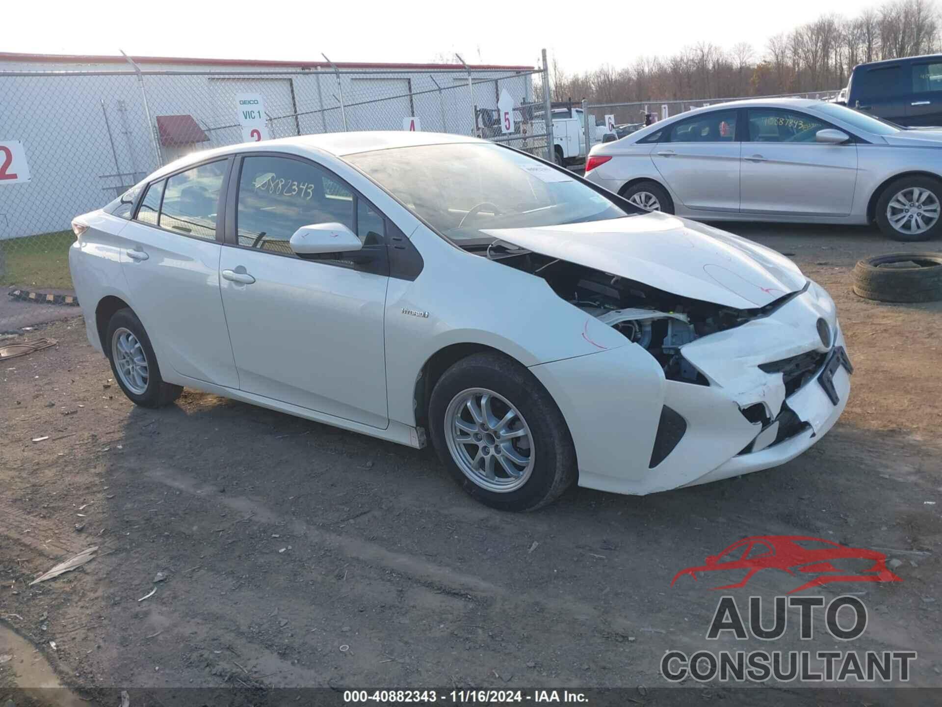 TOYOTA PRIUS 2016 - JTDKBRFU6G3017945