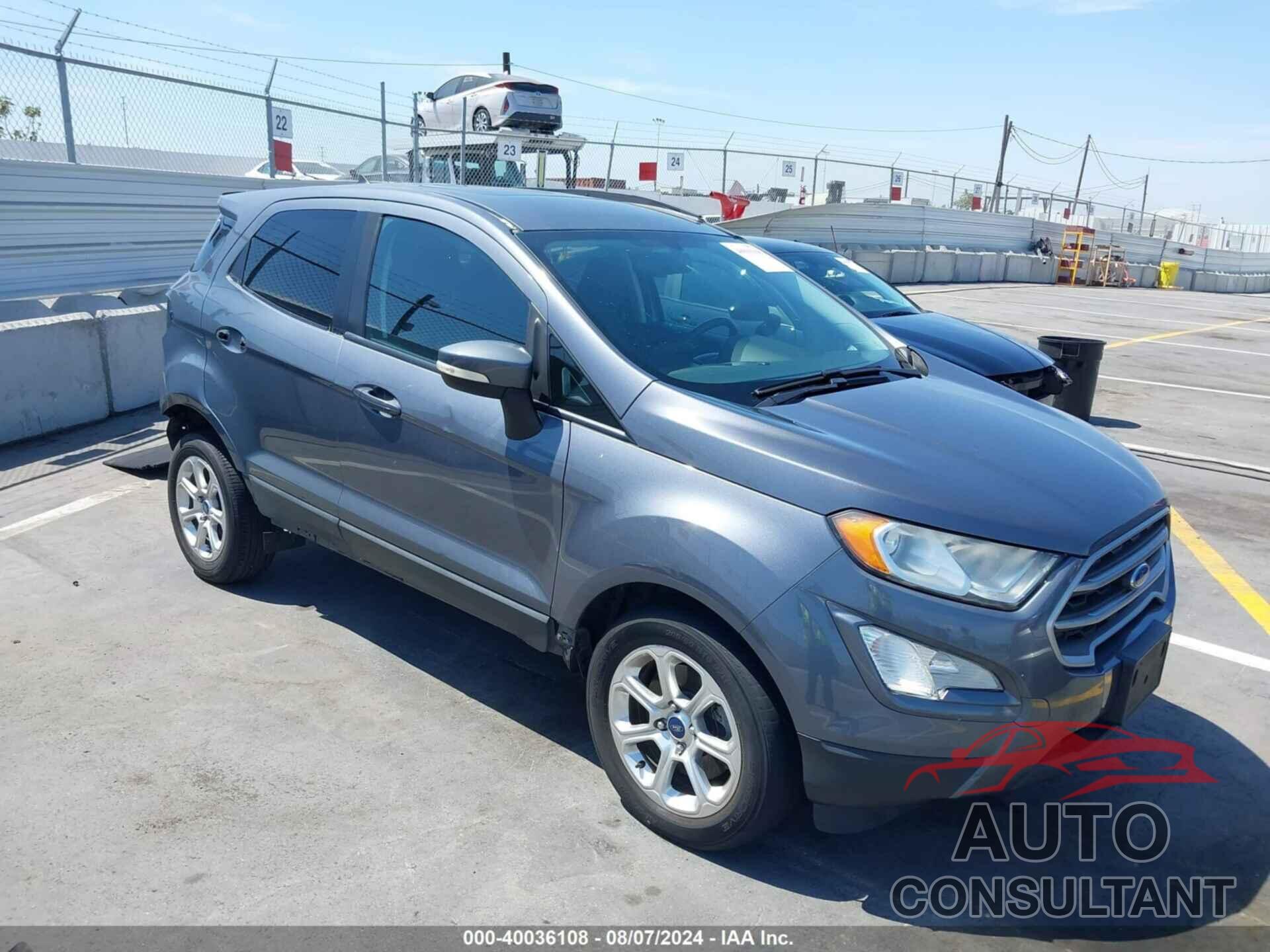 FORD ECOSPORT 2018 - MAJ3P1TE2JC190993