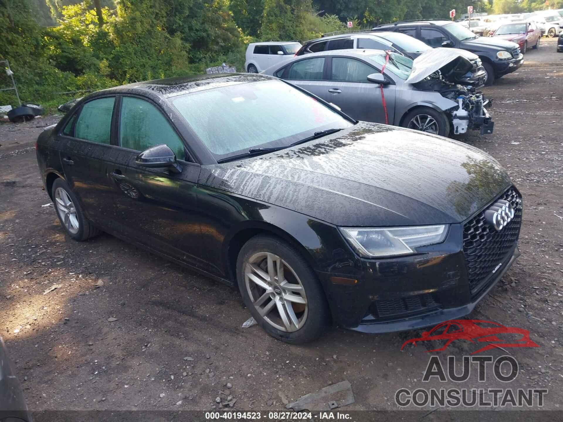 AUDI A4 2017 - WAUANAF43HN032894