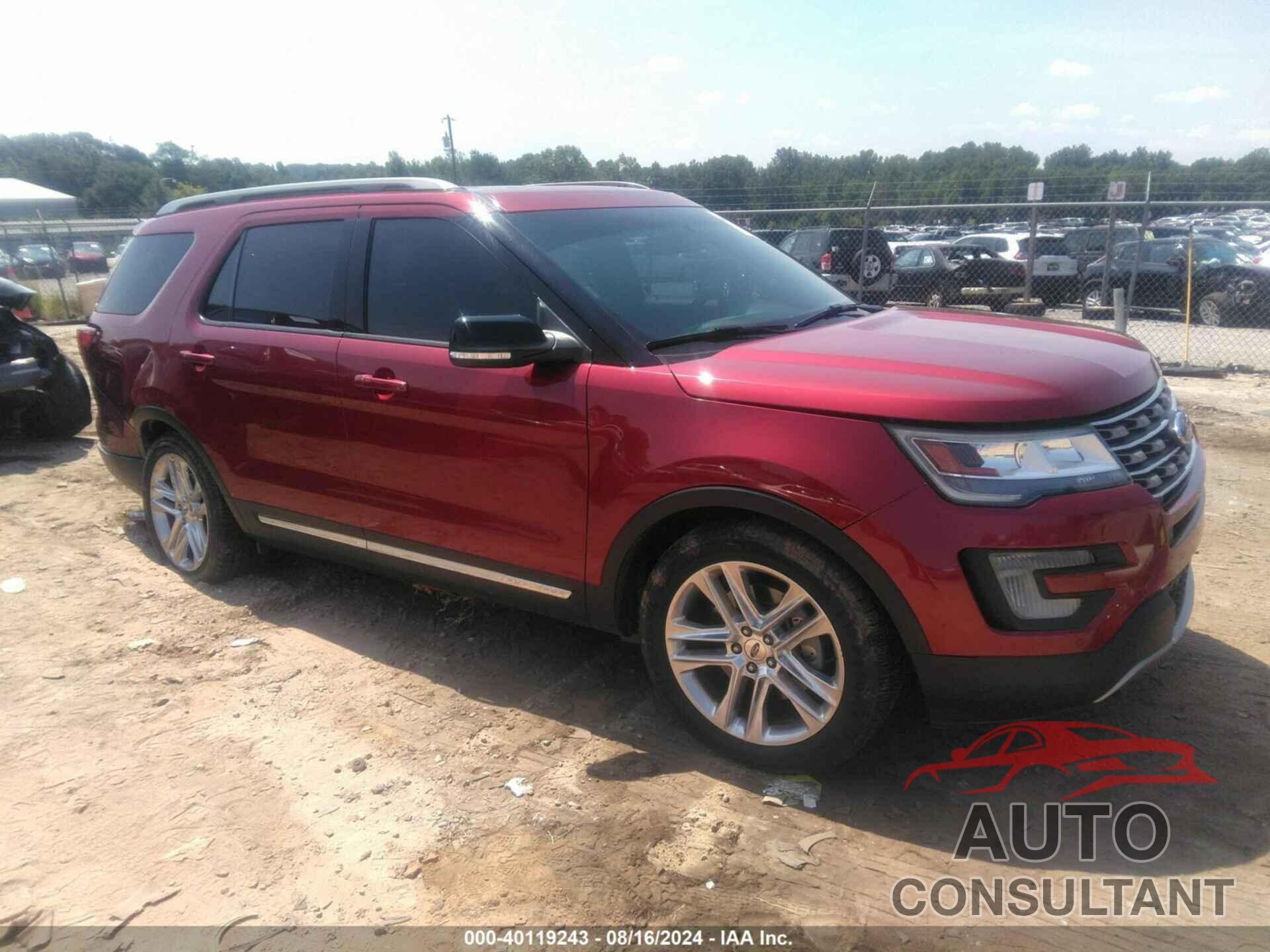 FORD EXPLORER 2017 - 1FM5K7D85HGB76422