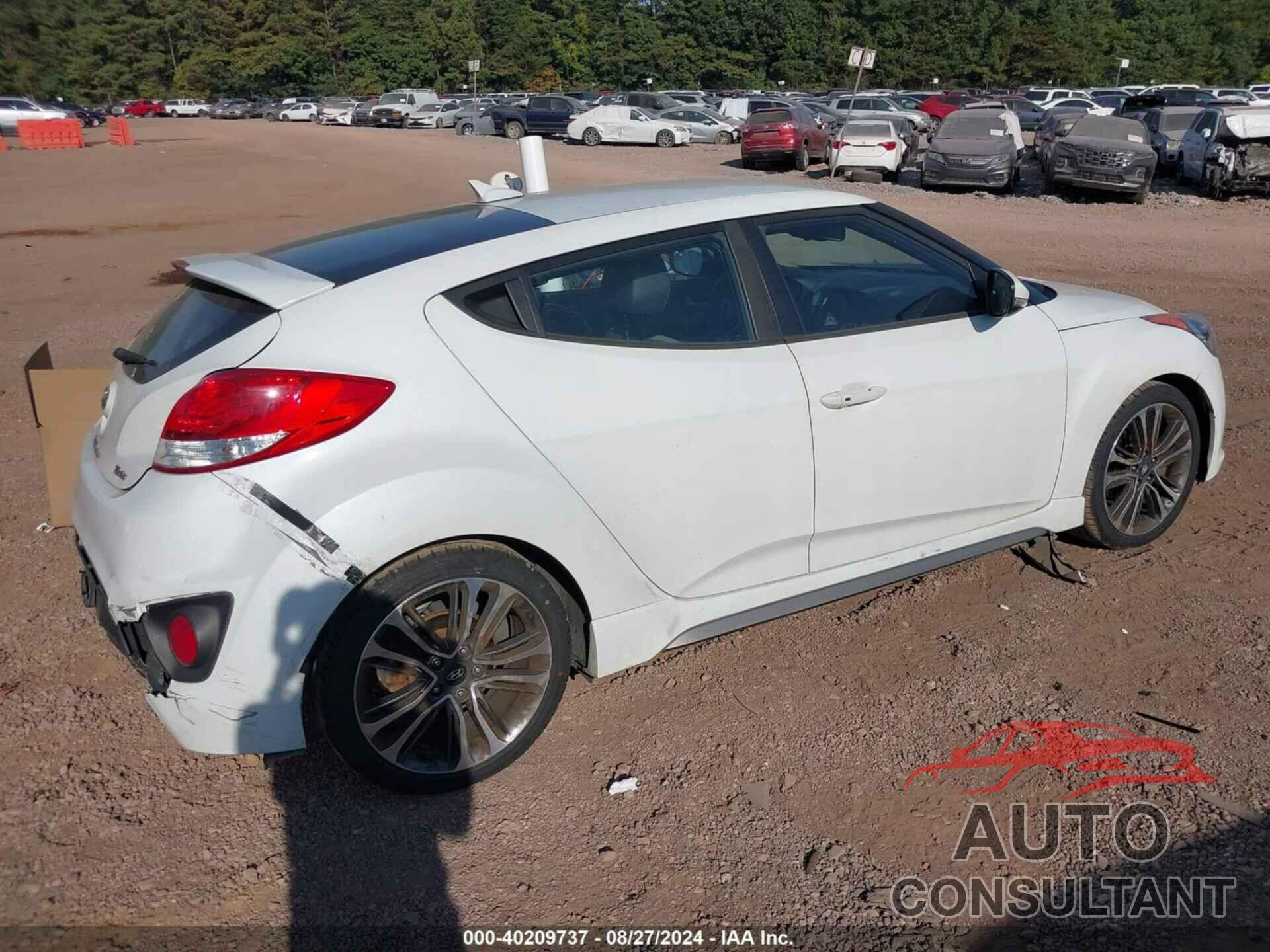 HYUNDAI VELOSTER 2016 - KMHTC6AE7GU287014