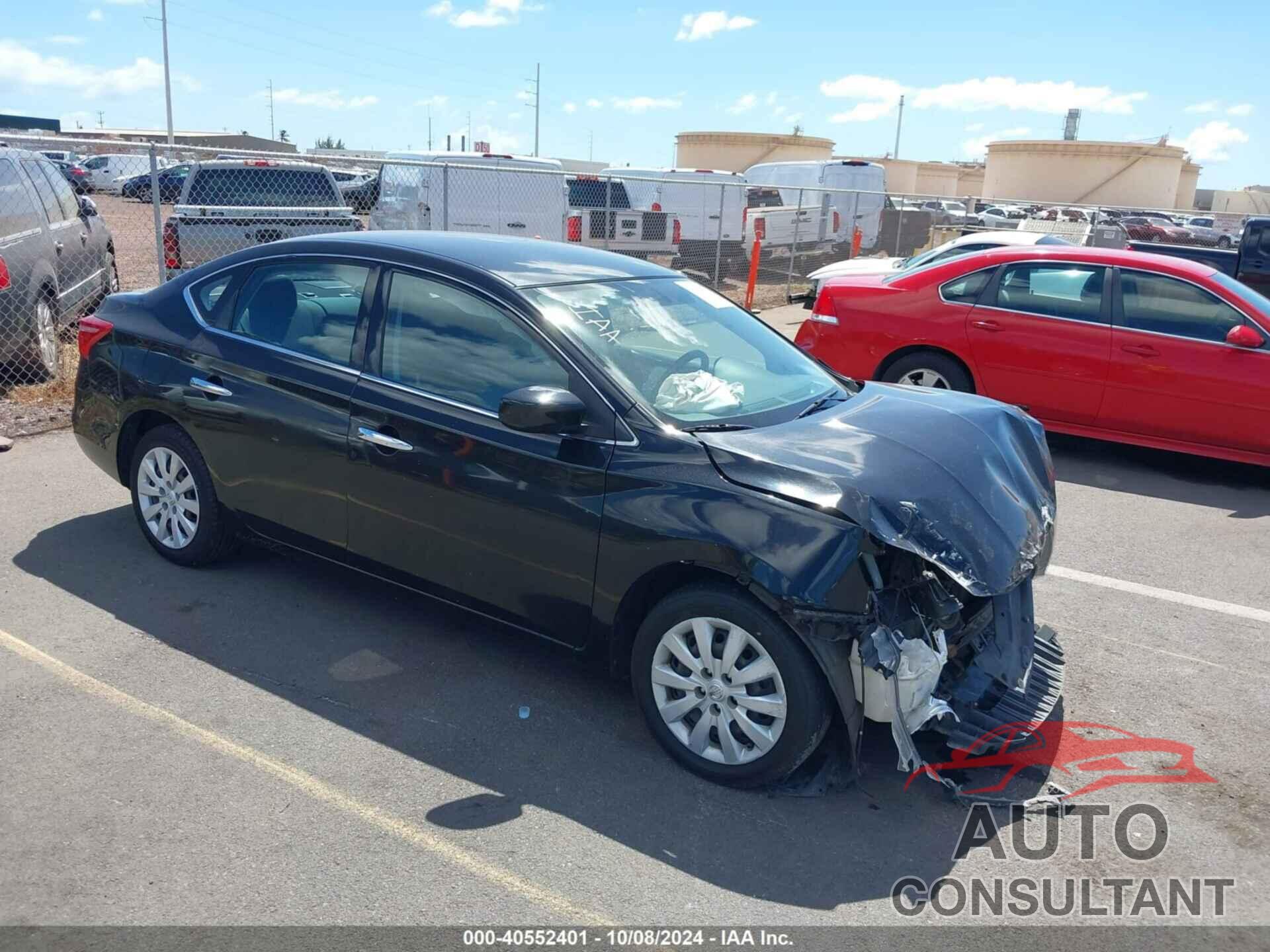 NISSAN SENTRA 2019 - 3N1AB7AP6KY247876