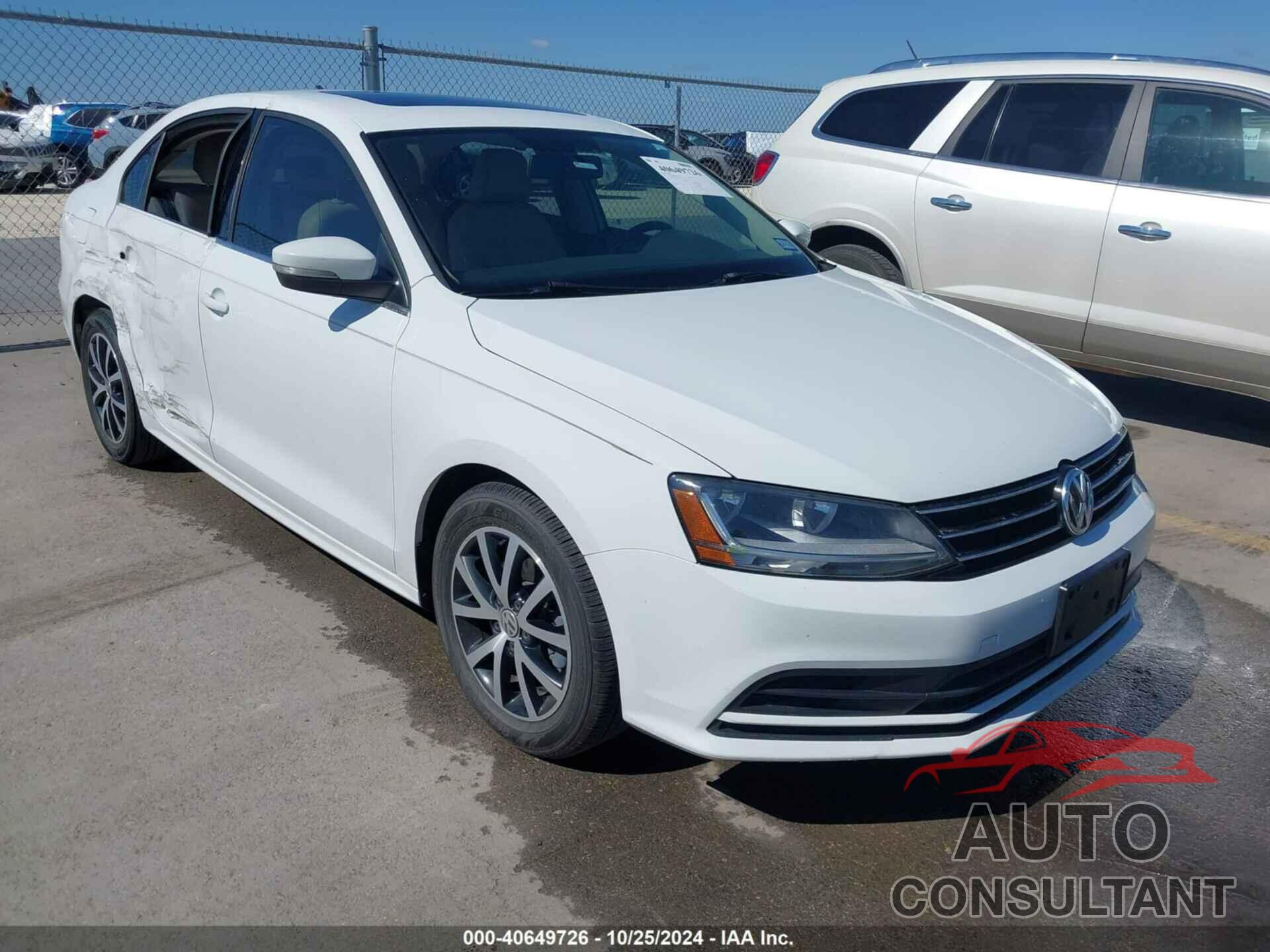 VOLKSWAGEN JETTA 2017 - 3VWDB7AJ1HM364395