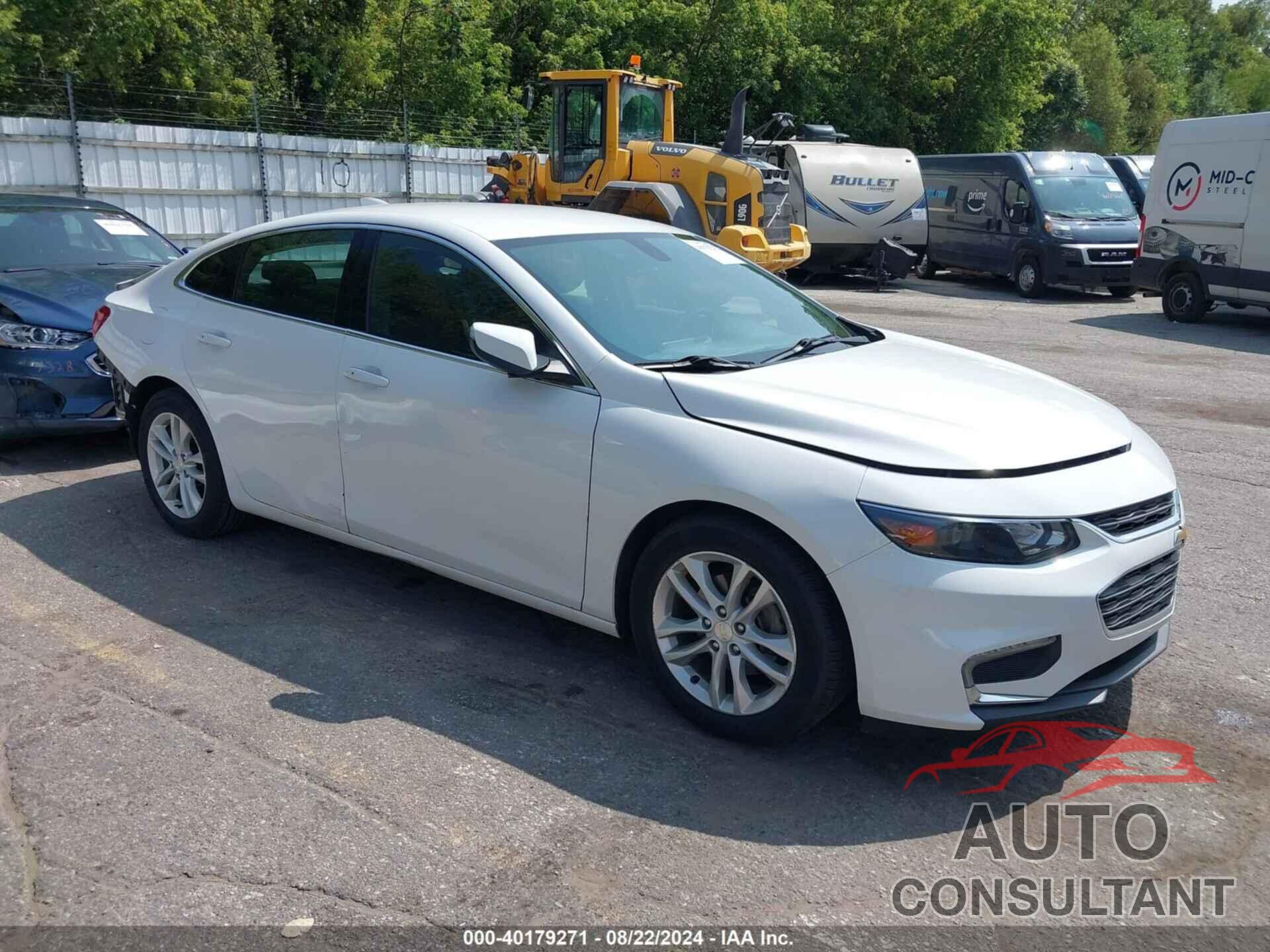 CHEVROLET MALIBU 2016 - 1G1ZE5ST1GF313667