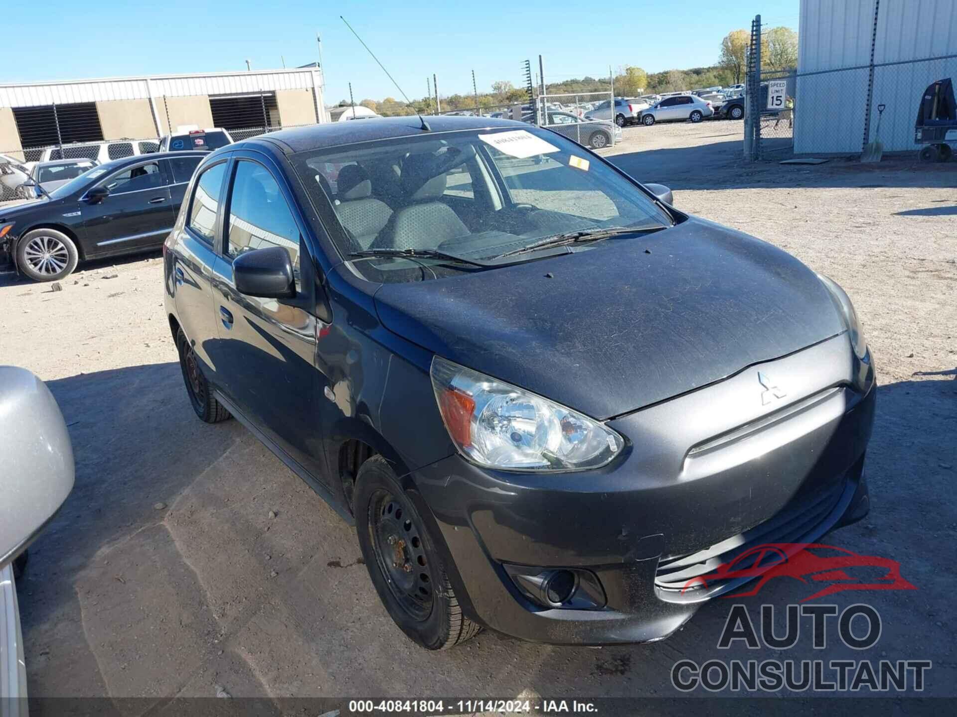 MITSUBISHI MIRAGE 2014 - ML32A3HJ5EH018428