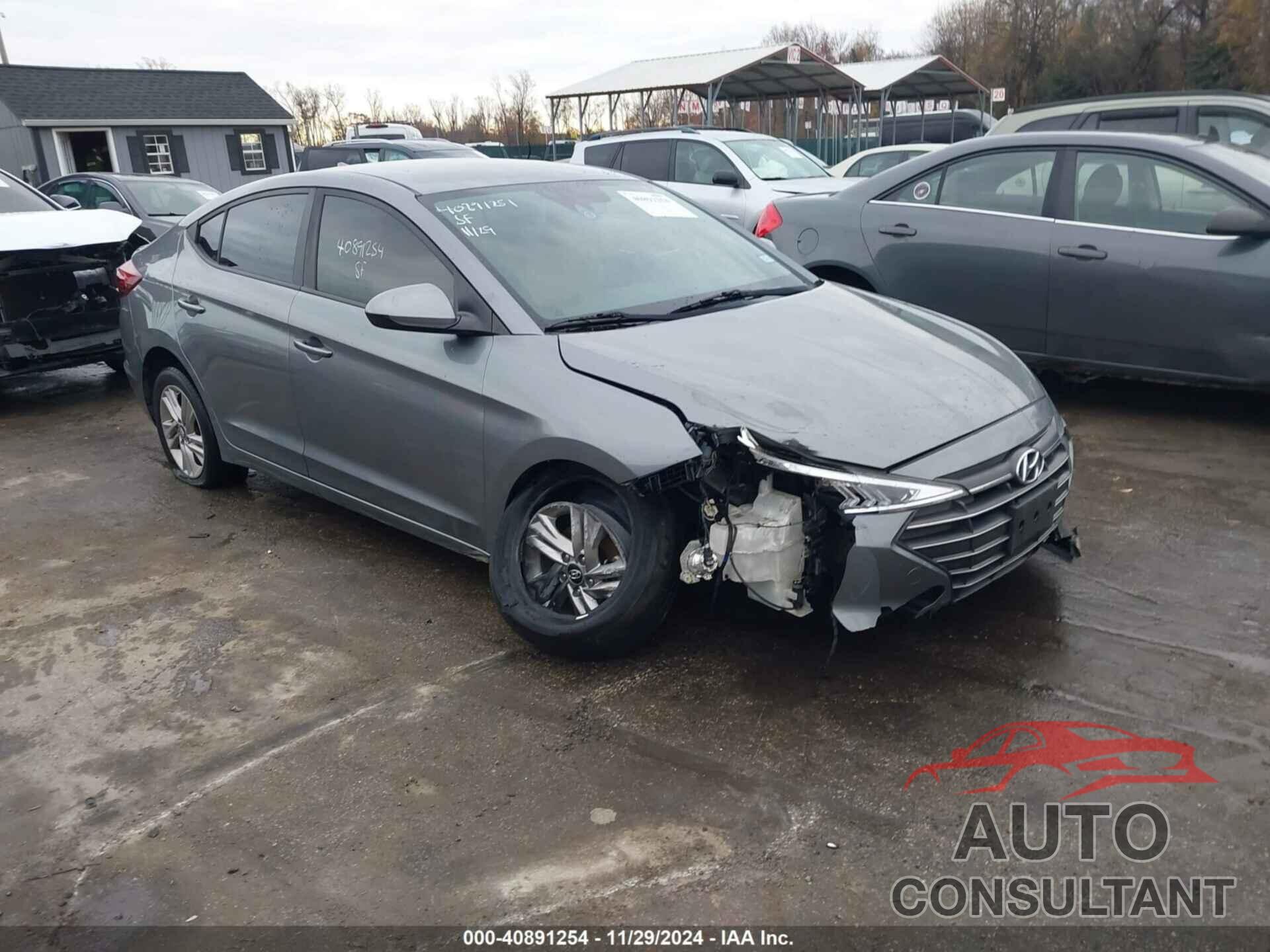 HYUNDAI ELANTRA 2019 - KMHD84LF9KU737514