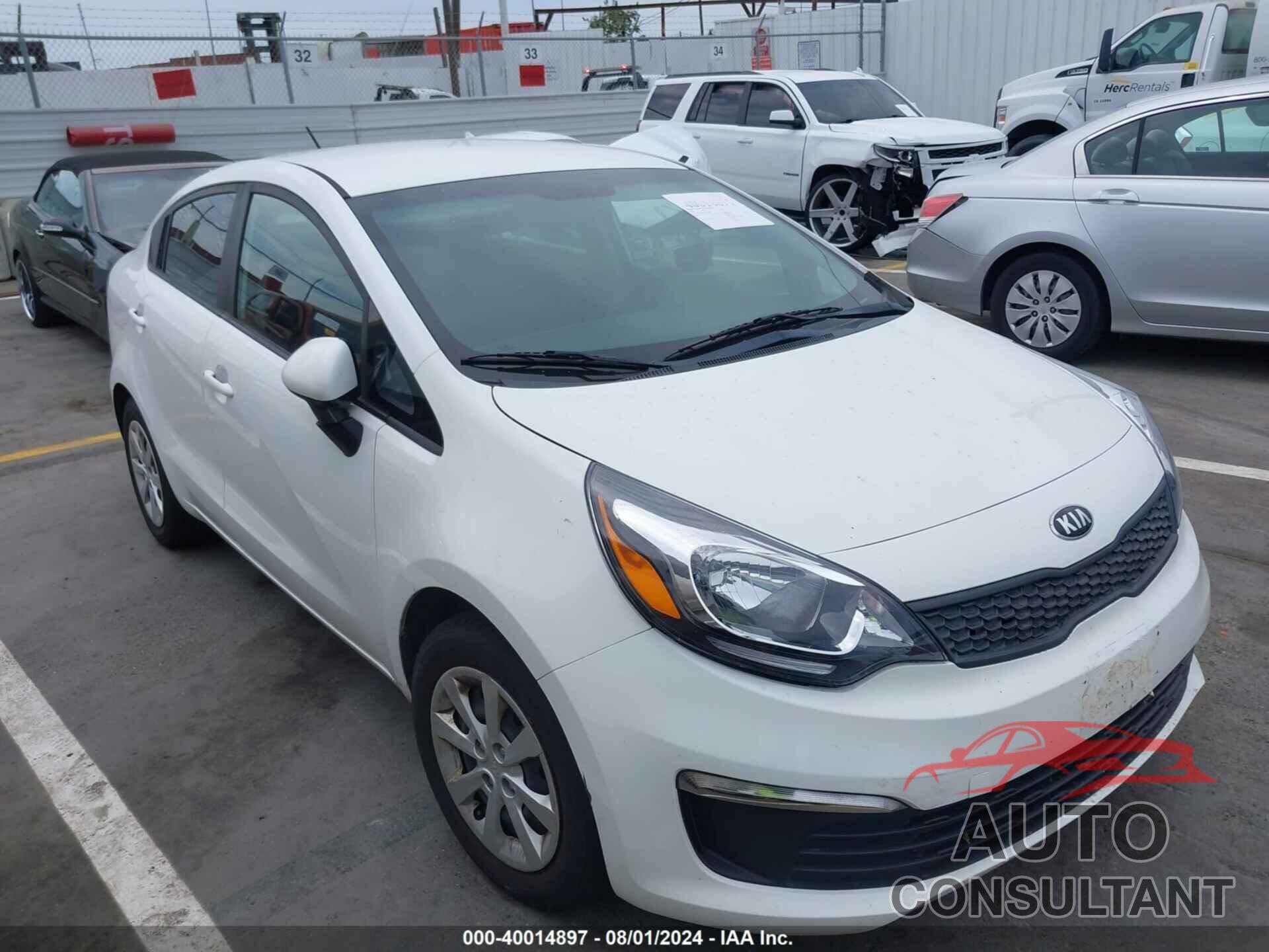 KIA RIO 2017 - KNADM4A34H6062643