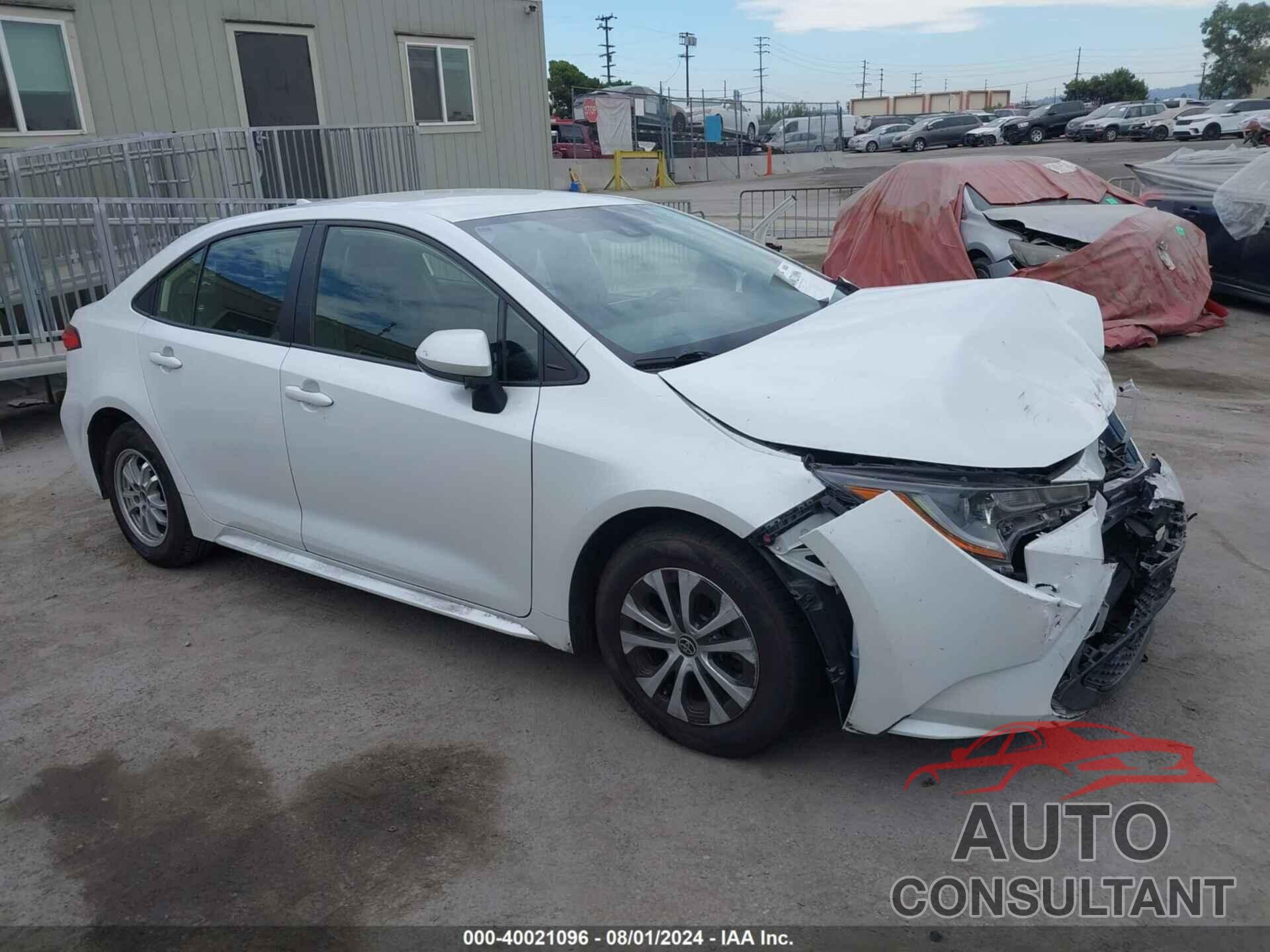 TOYOTA COROLLA 2022 - JTDEAMDE2N3000930