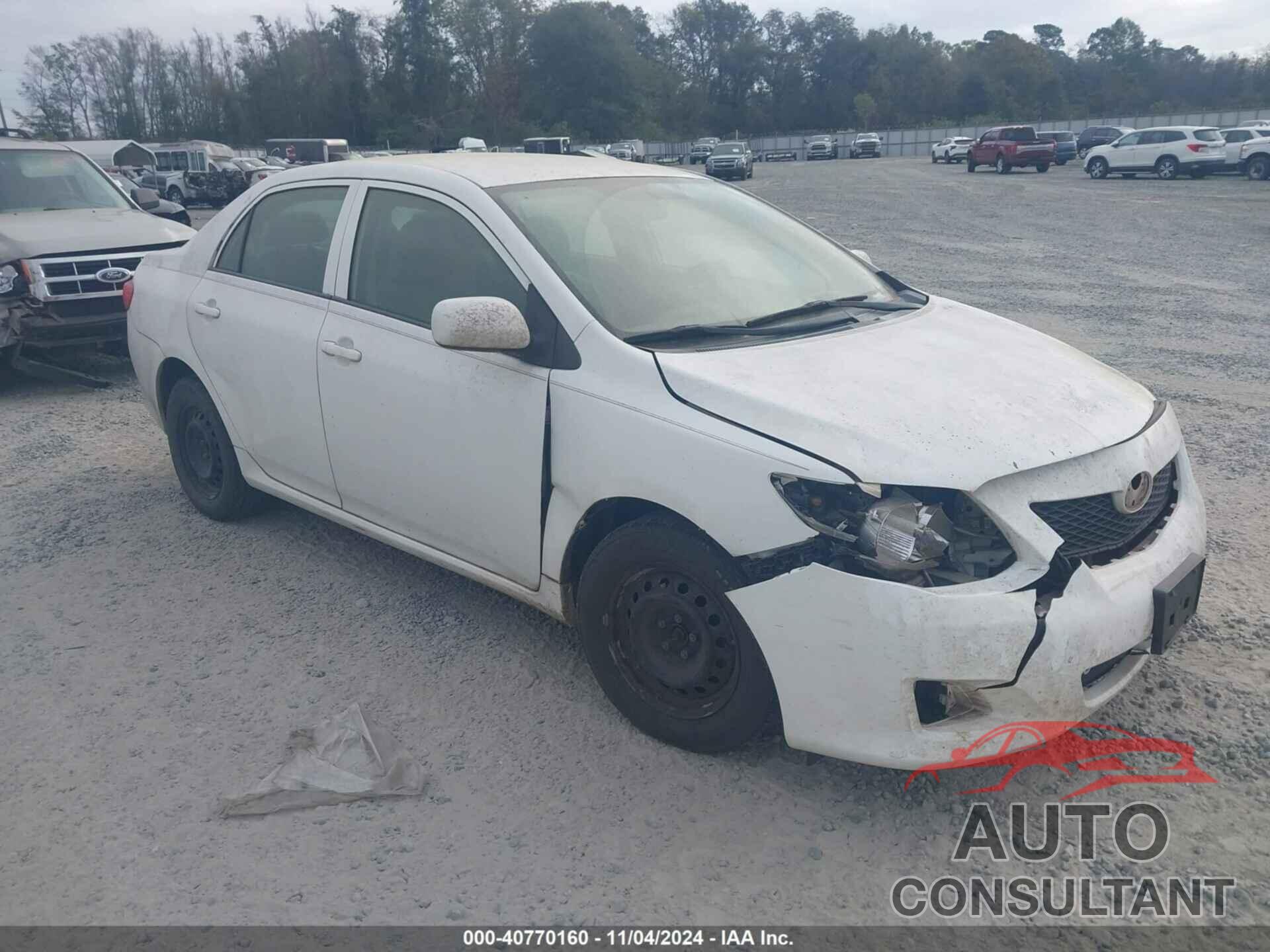 TOYOTA COROLLA 2010 - 1NXBU4EE8AZ370322