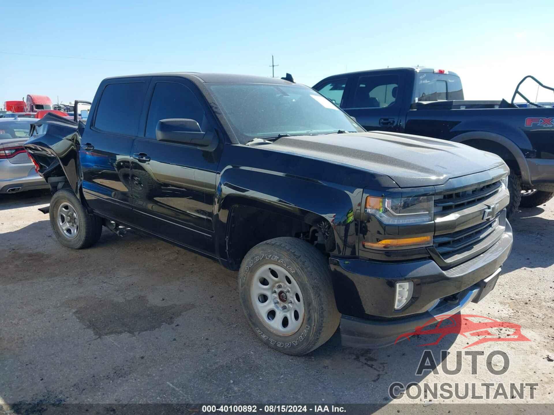 CHEVROLET SILVERADO 2016 - 3GCUKREC0GG194232