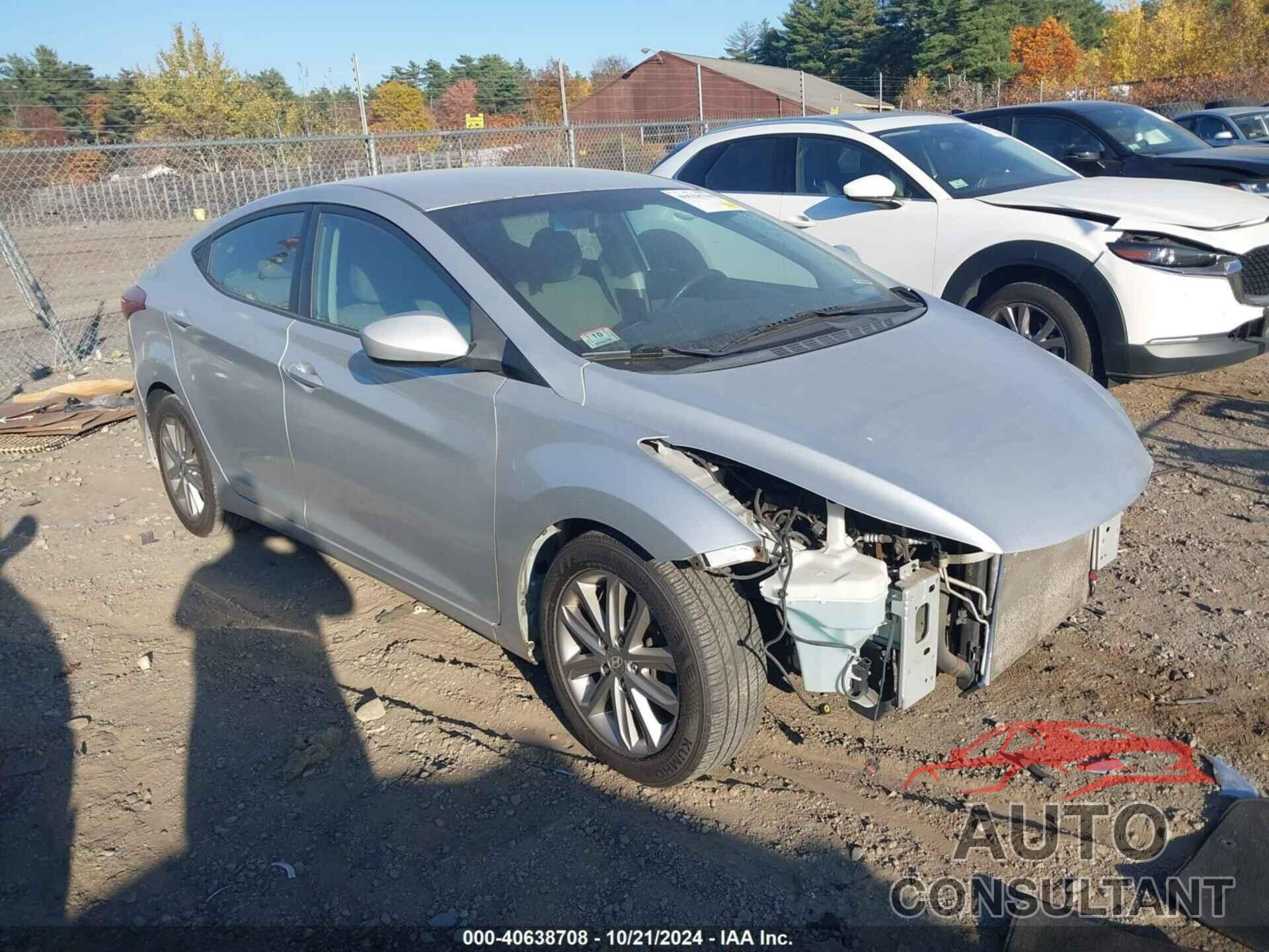 HYUNDAI ELANTRA 2015 - 5NPDH4AE5FH571765