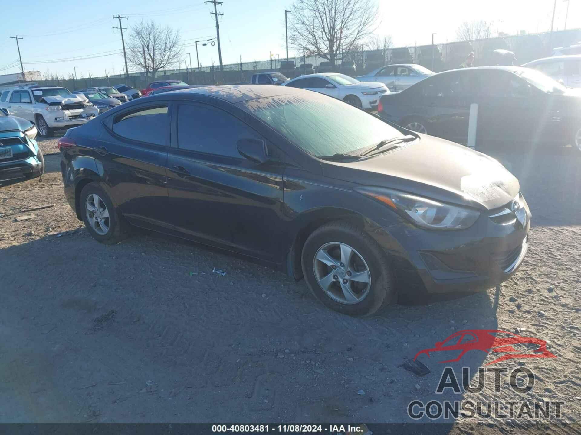 HYUNDAI ELANTRA 2015 - KMHDH4AE4FU283642