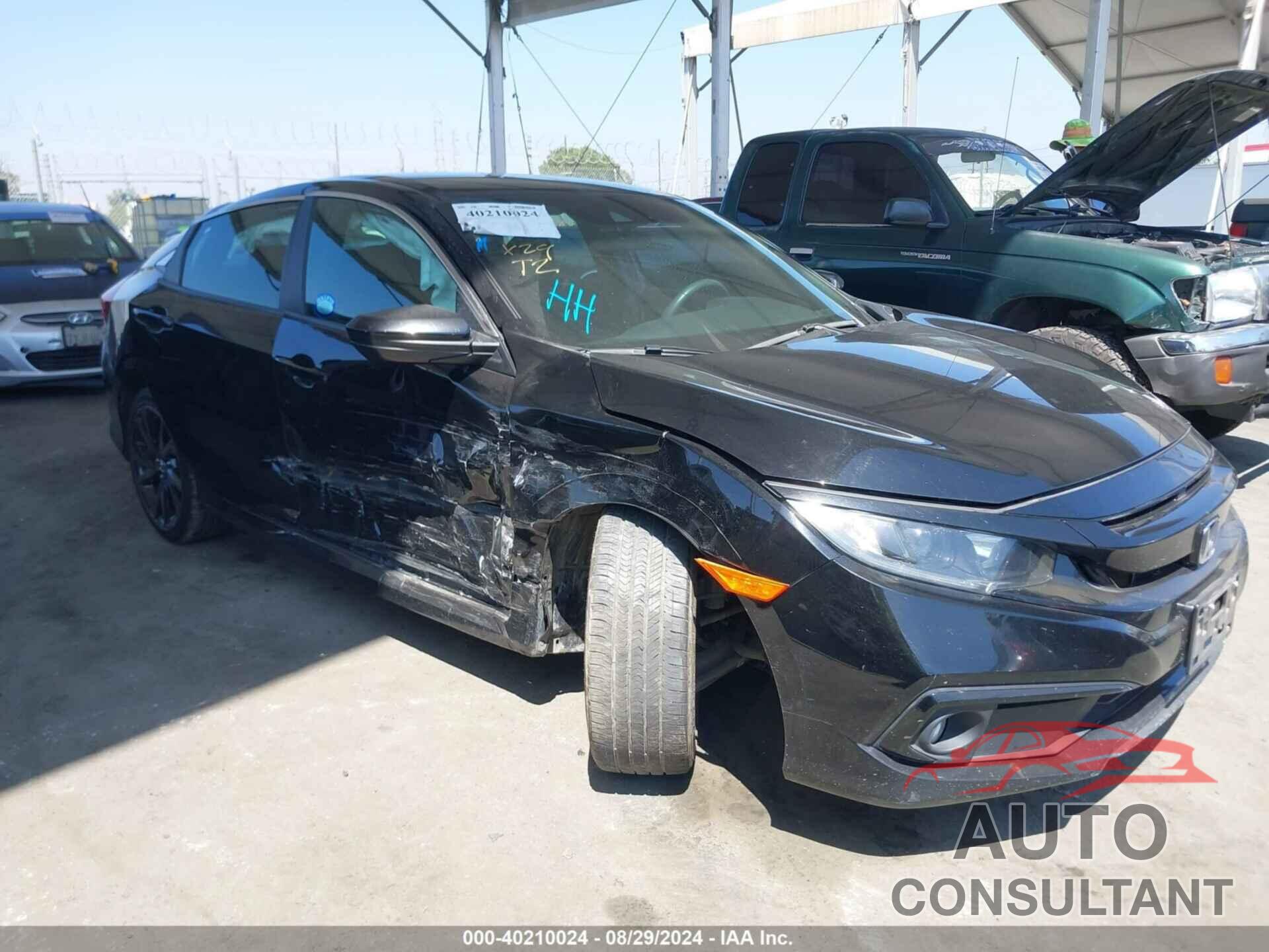 HONDA CIVIC 2019 - 2HGFC2F82KH527953