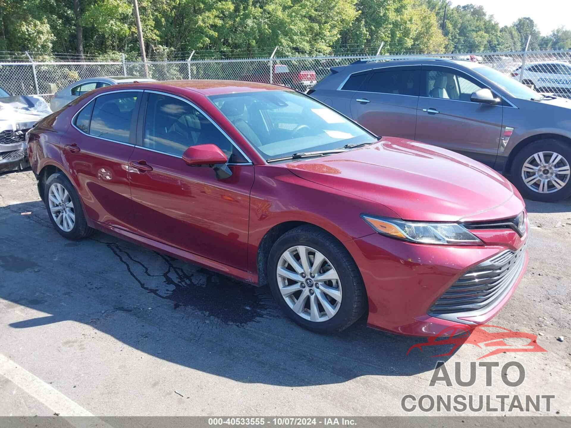 TOYOTA CAMRY 2019 - 4T1B11HK9KU845180
