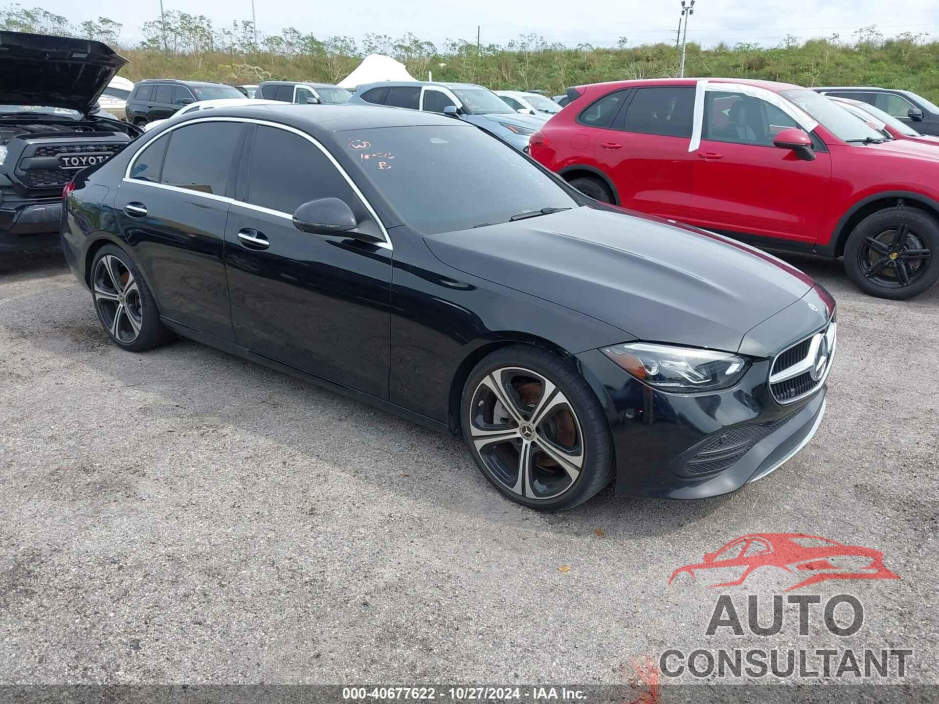 MERCEDES-BENZ C 300 2022 - W1KAF4GBXNR042489