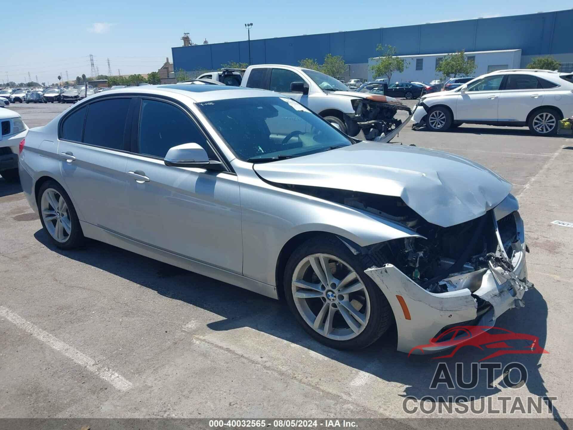 BMW 320I 2017 - WBA8E1G52HNU14615